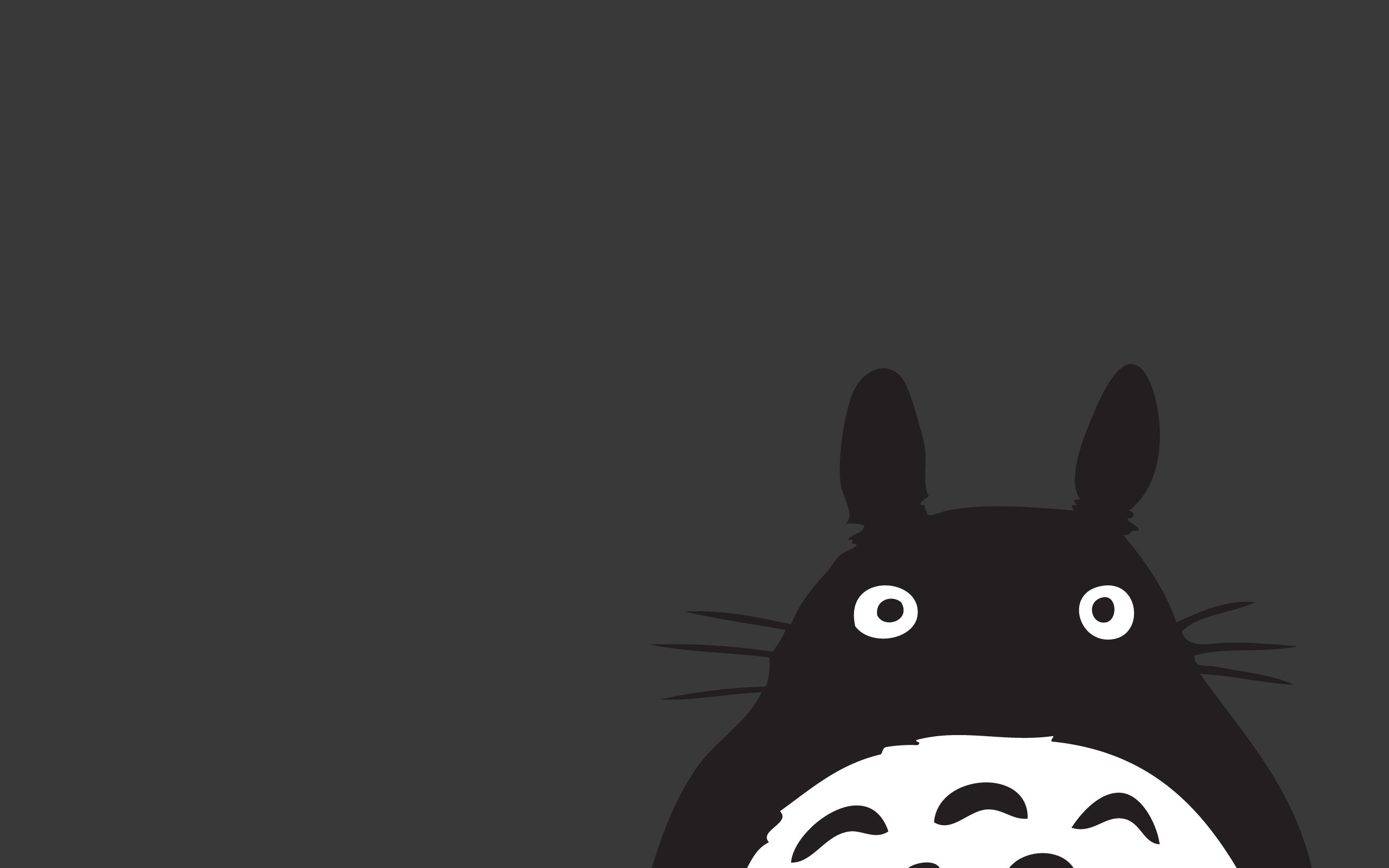 Black And White Totoro Wallpapers