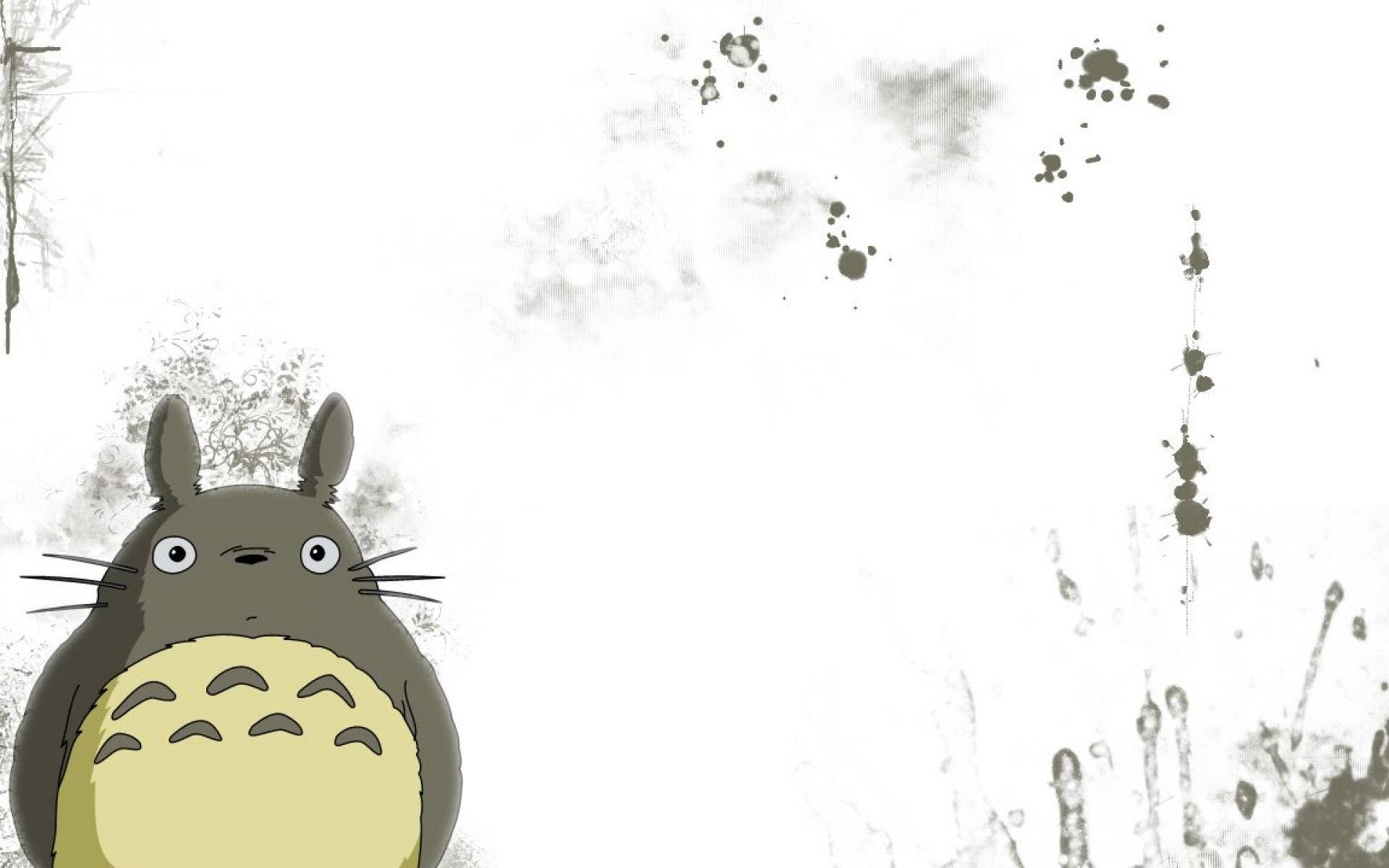 Black And White Totoro Wallpapers