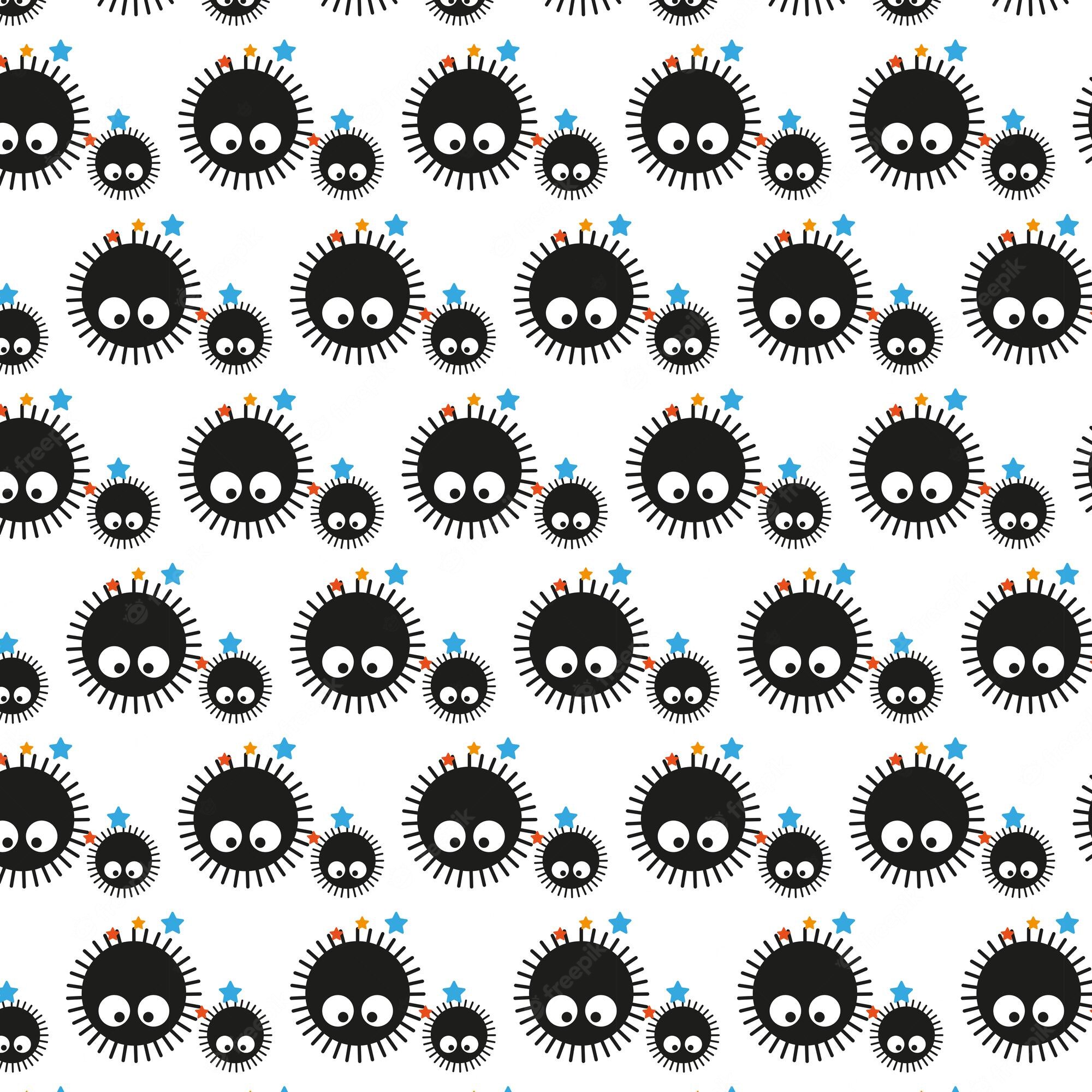 Black And White Totoro Wallpapers