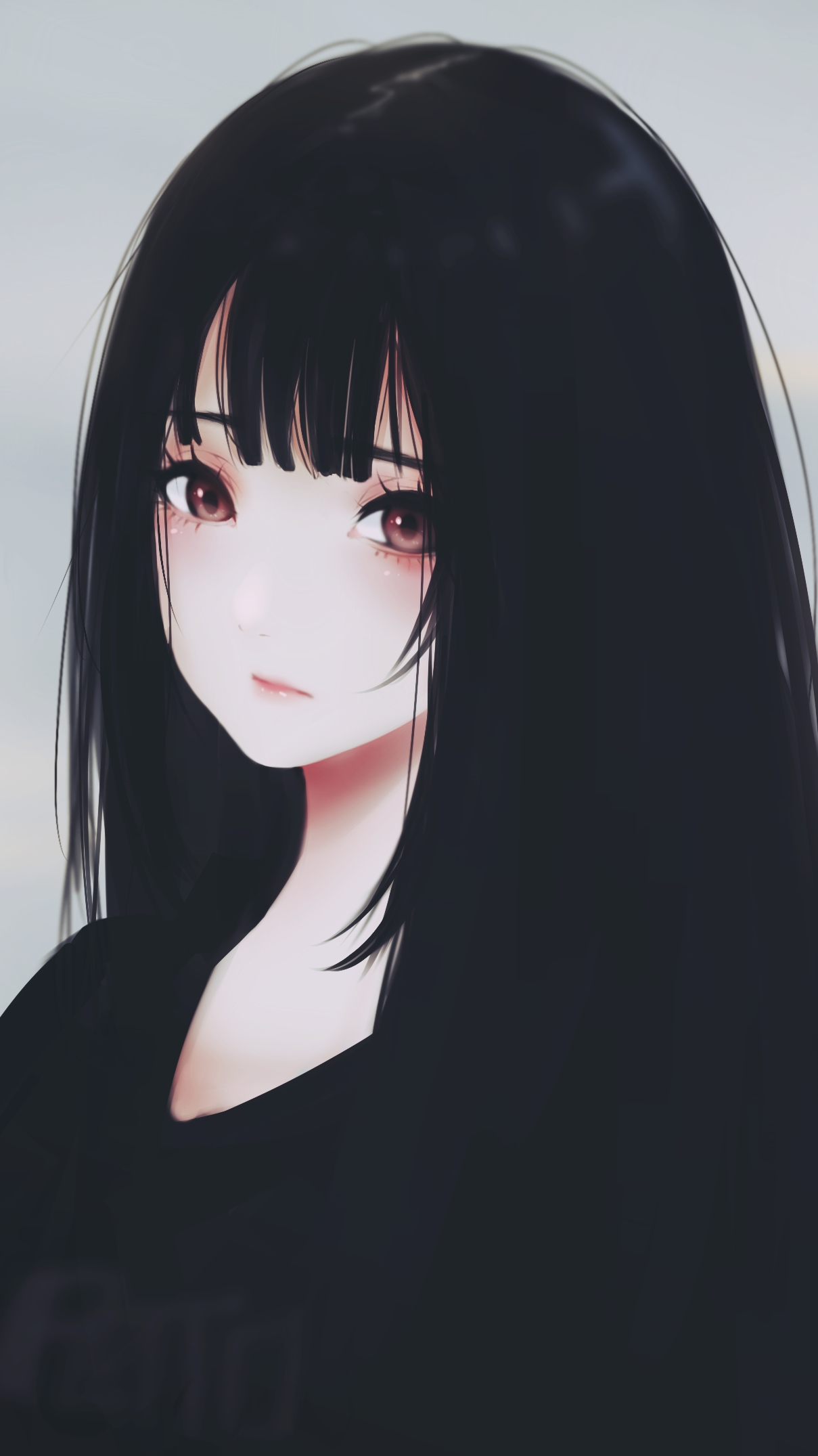 Black Anime Girl Wallpapers