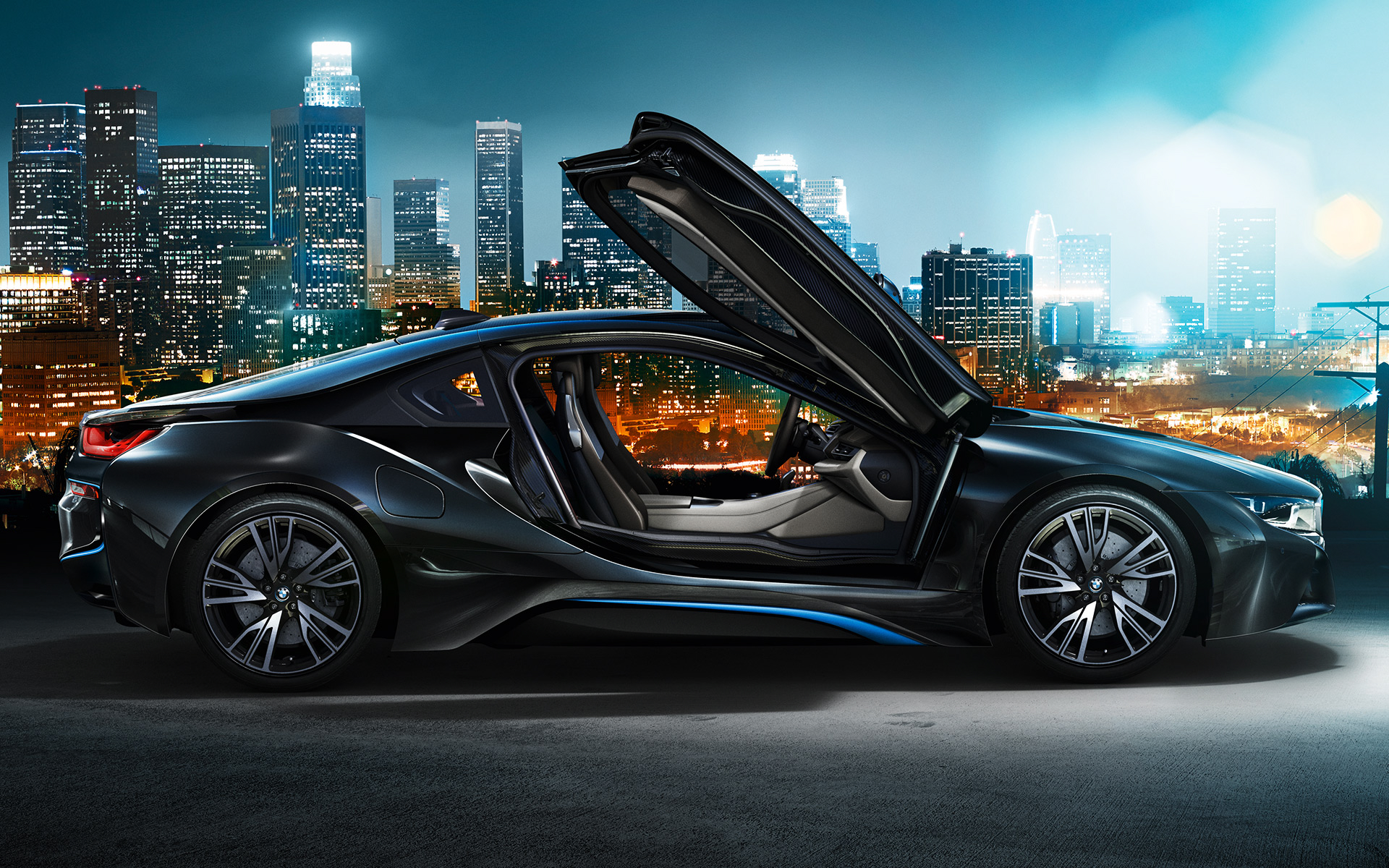 Black Bmw I8 Wallpapers