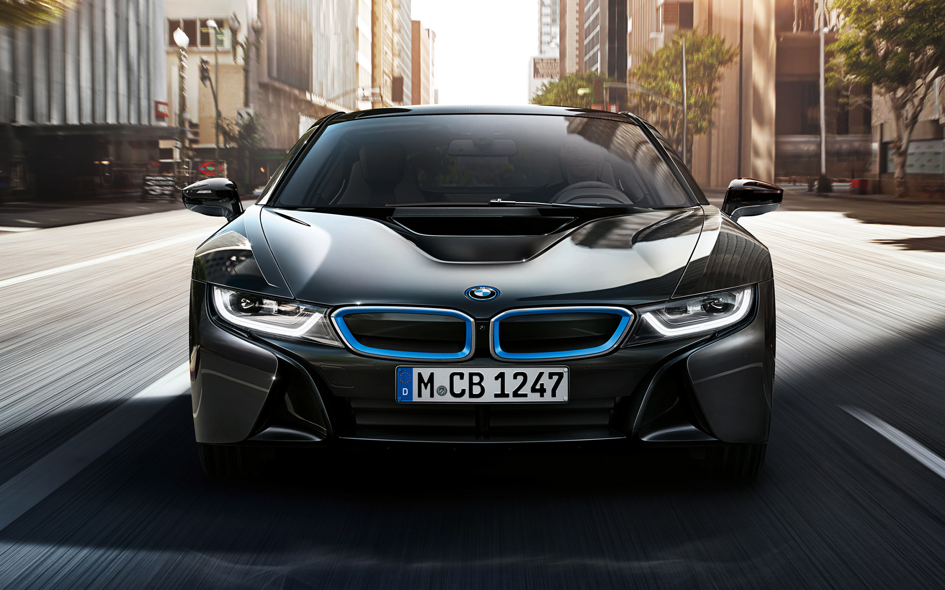 Black Bmw I8 Wallpapers