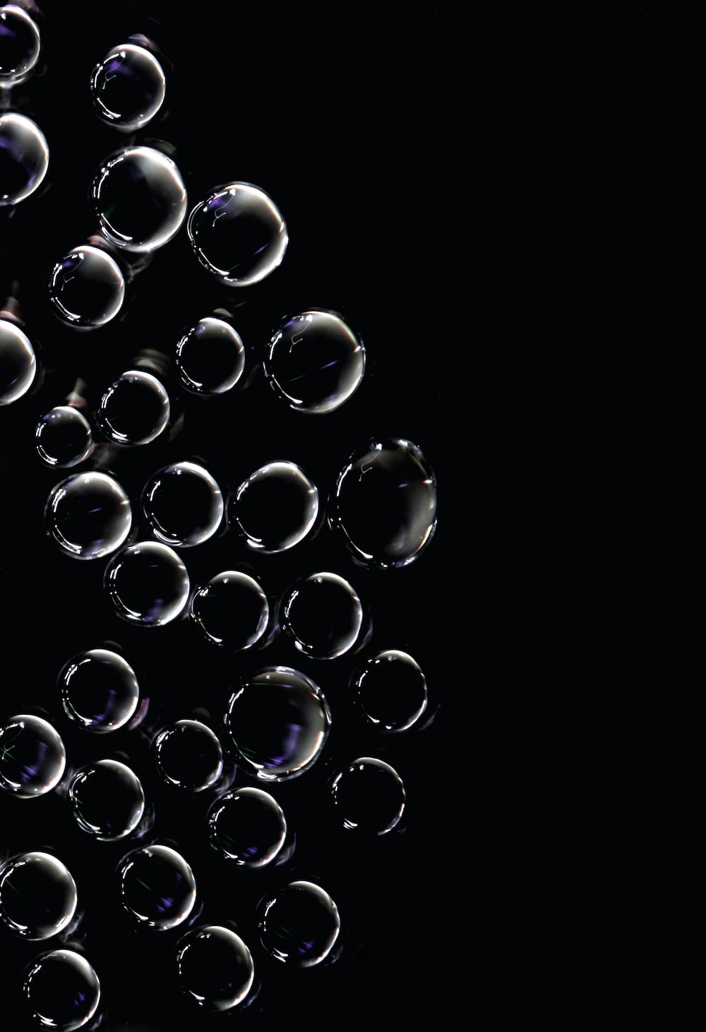 Black Bubbles Wallpapers