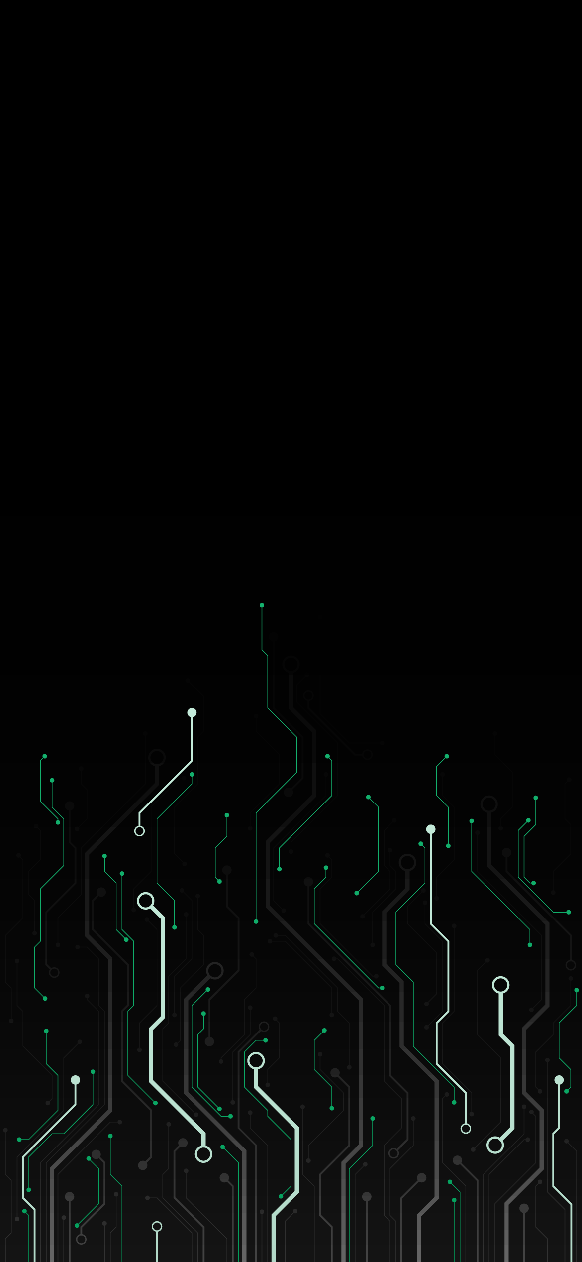 Black Circuit Board Wallpapers