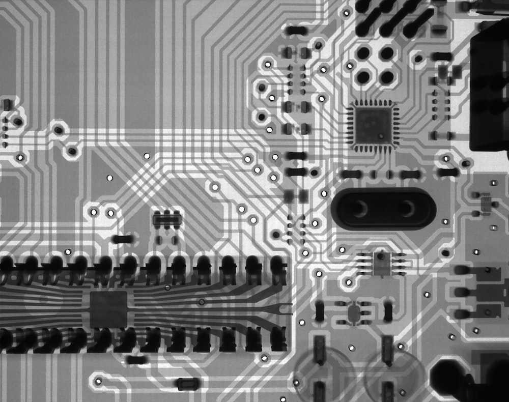 Black Circuit Board Wallpapers