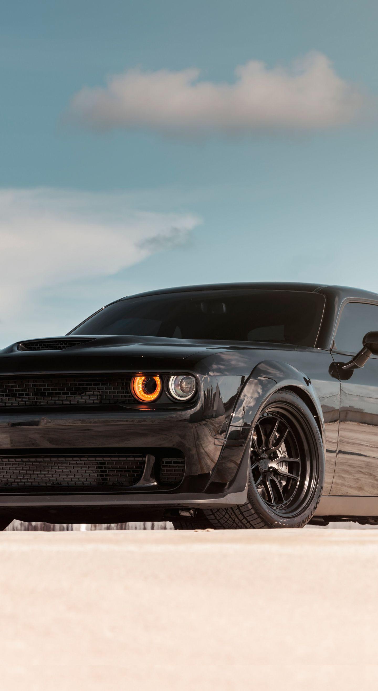 Black Dodge Challenger Wallpapers