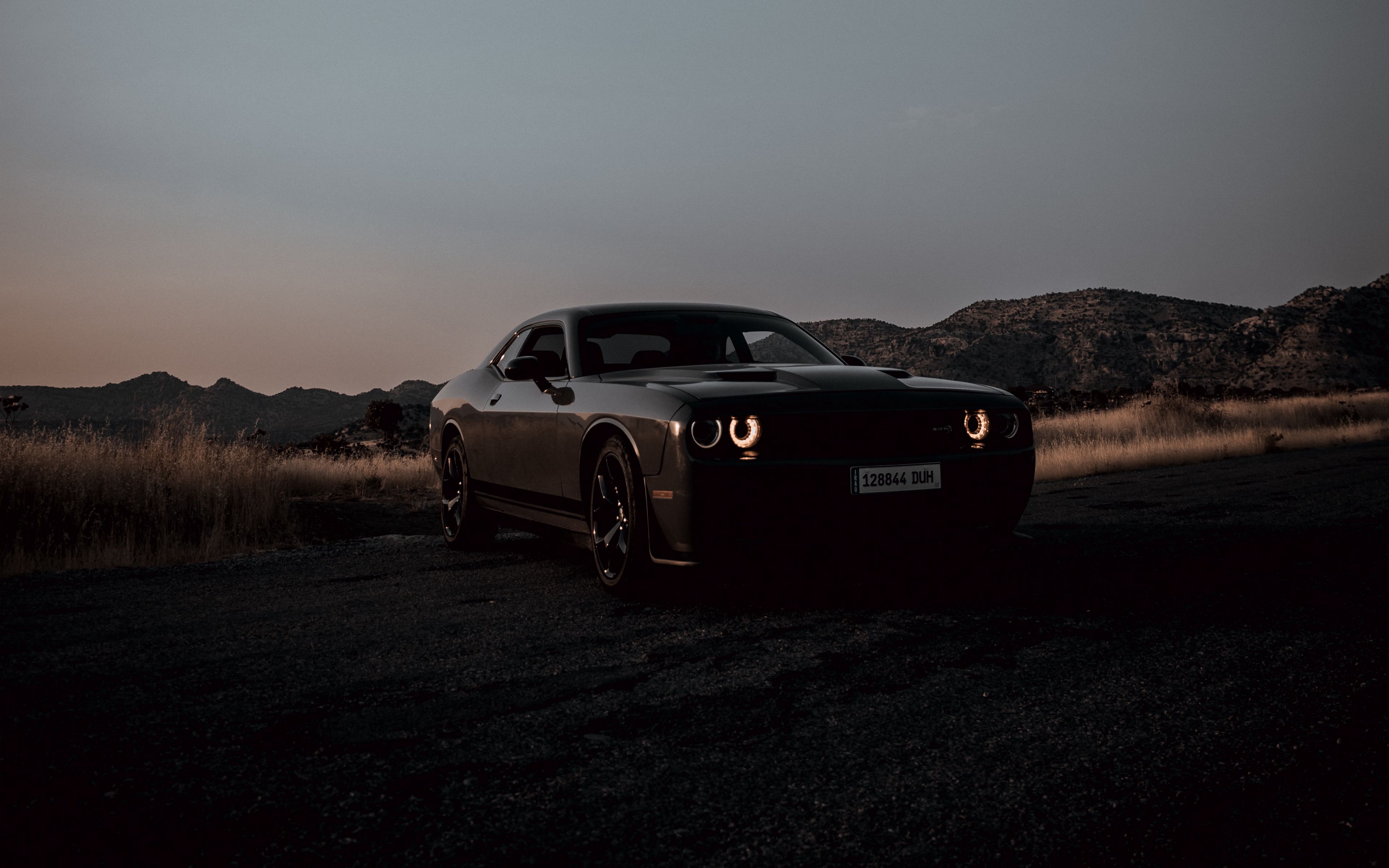 Black Dodge Challenger Wallpapers