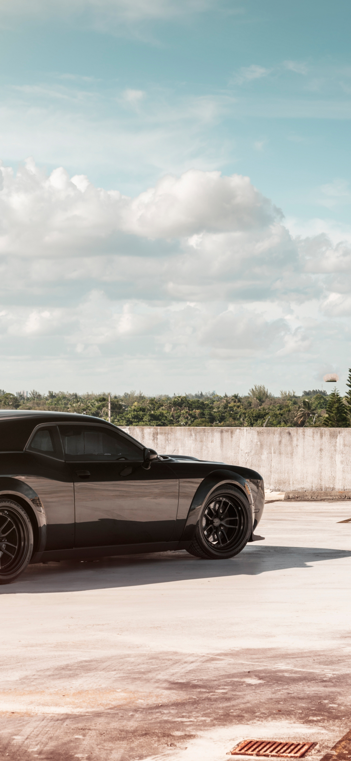 Black Dodge Challenger Wallpapers