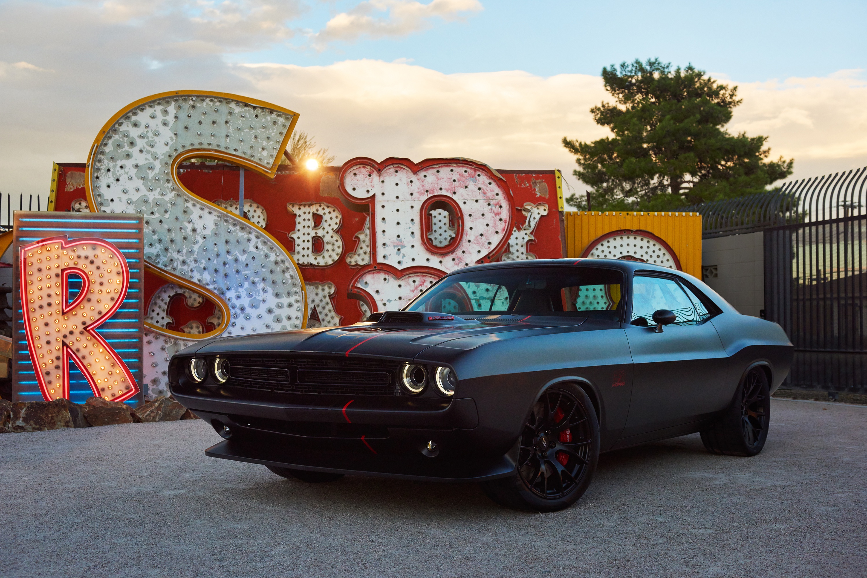 Black Dodge Challenger Wallpapers