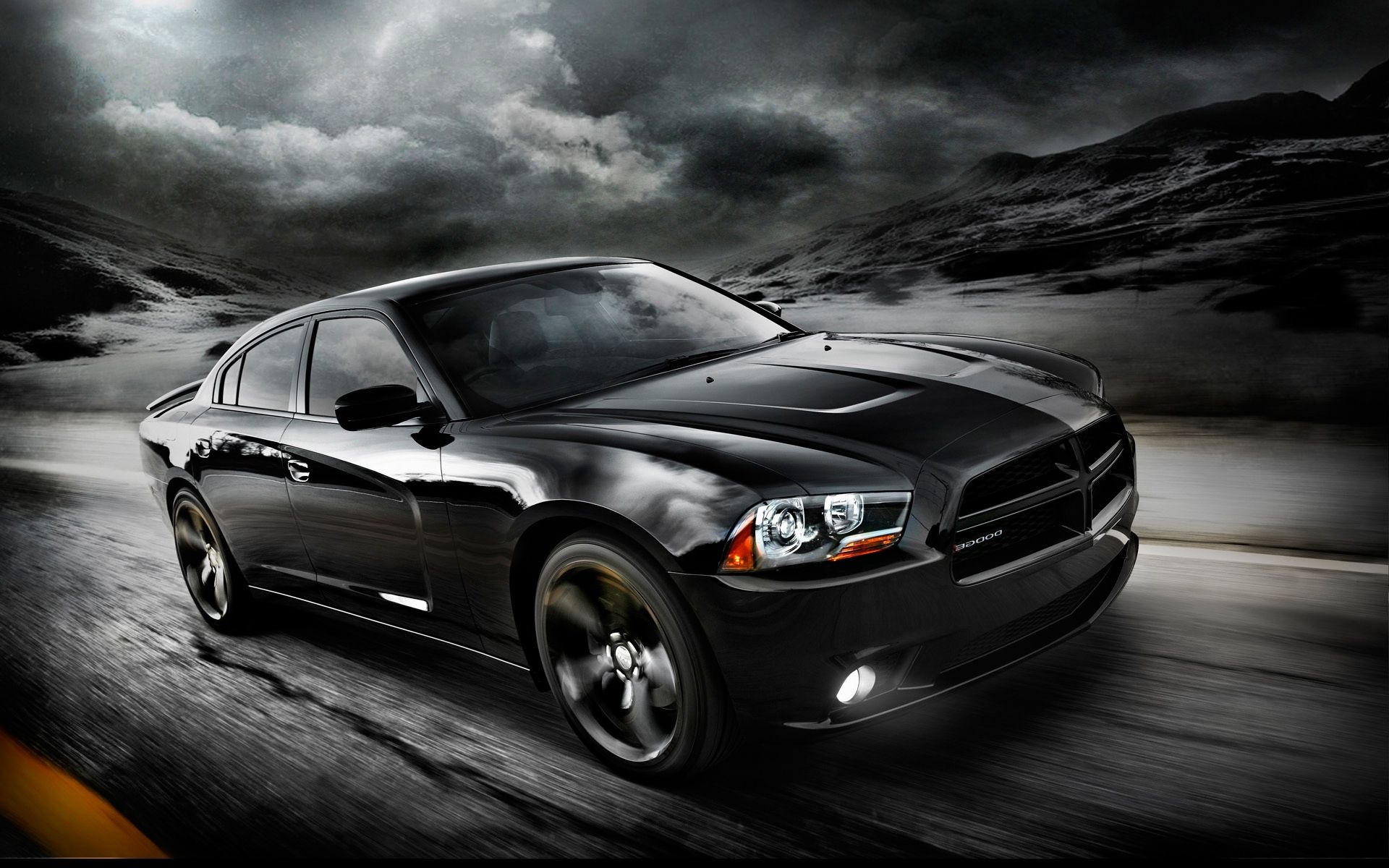 Black Dodge Charger Wallpapers