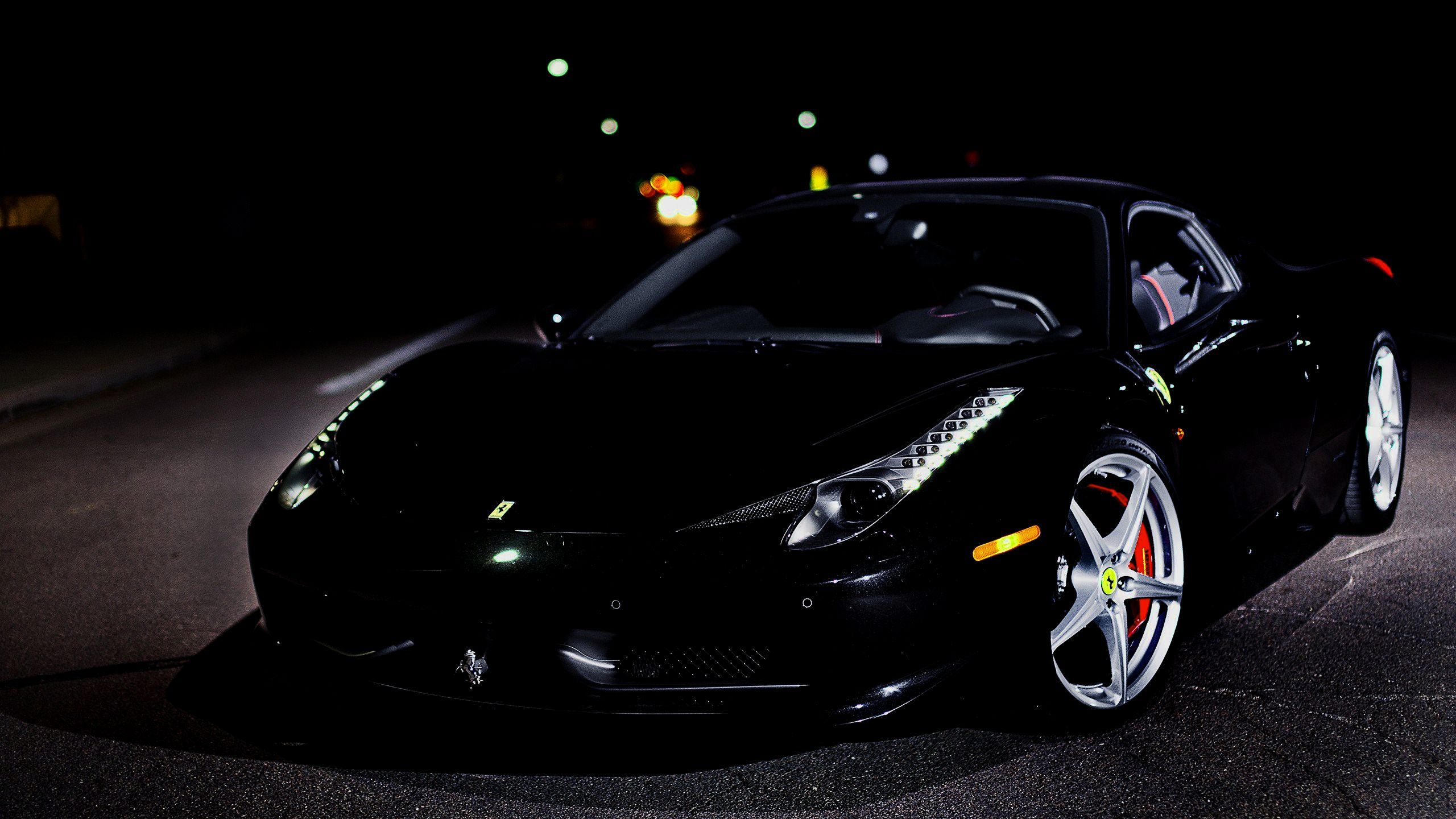 Black Ferrari Wallpapers