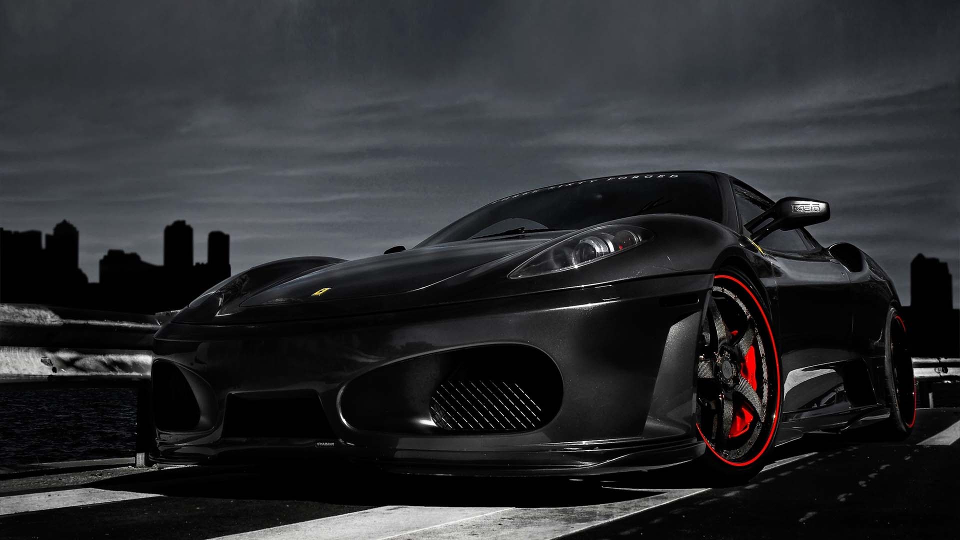 Black Ferrari Wallpapers