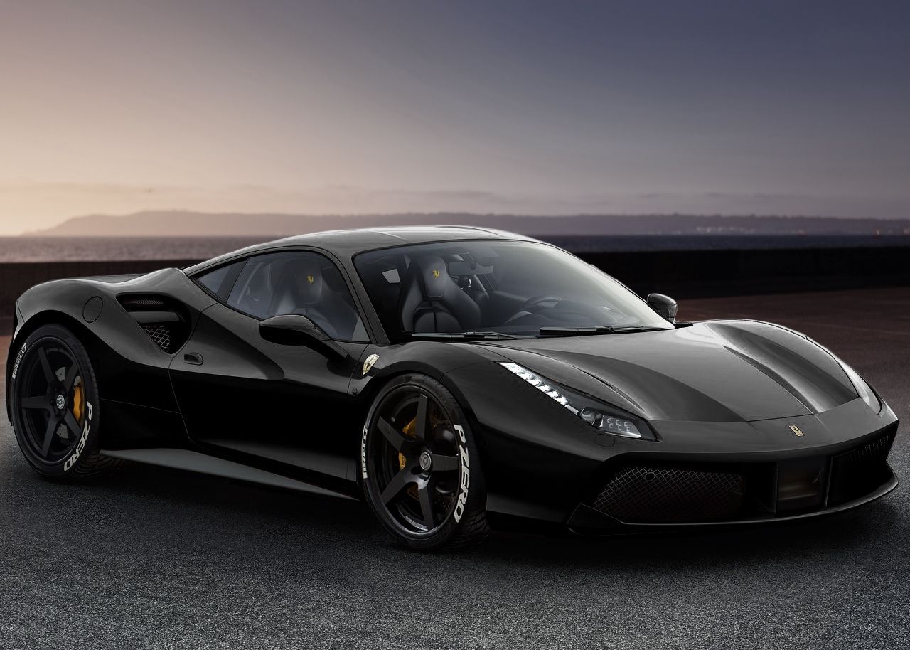 Black Ferrari Wallpapers