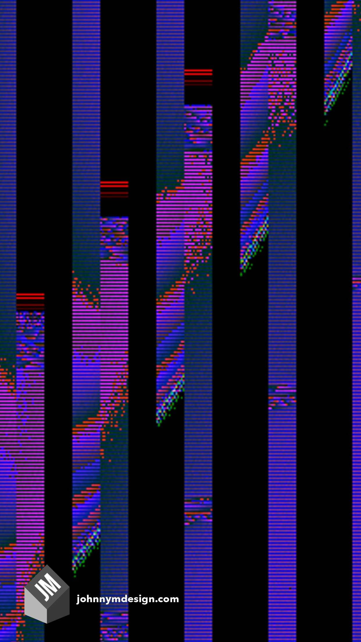 Black Glitch Wallpapers