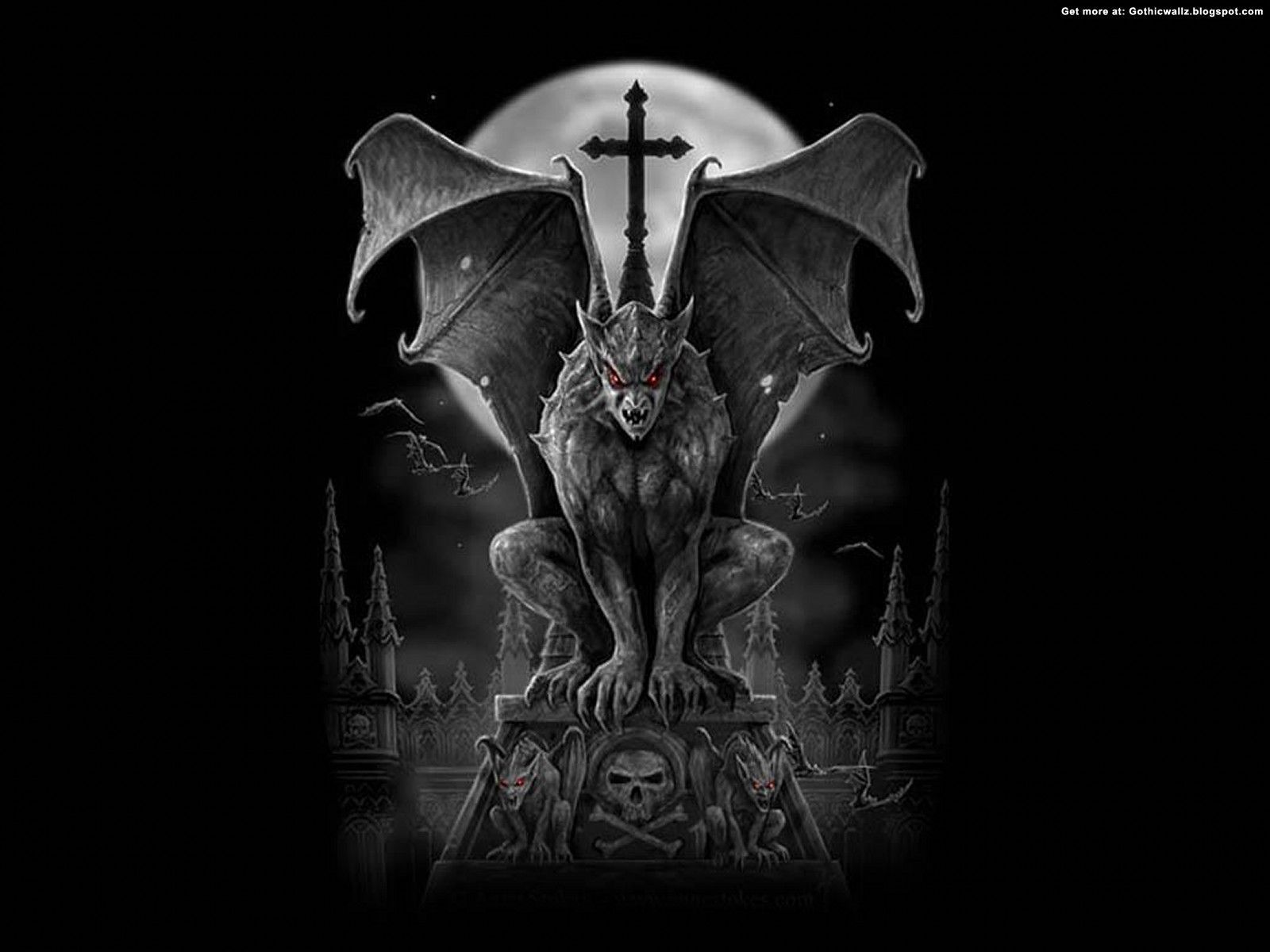 Black Gothic Art Wallpapers