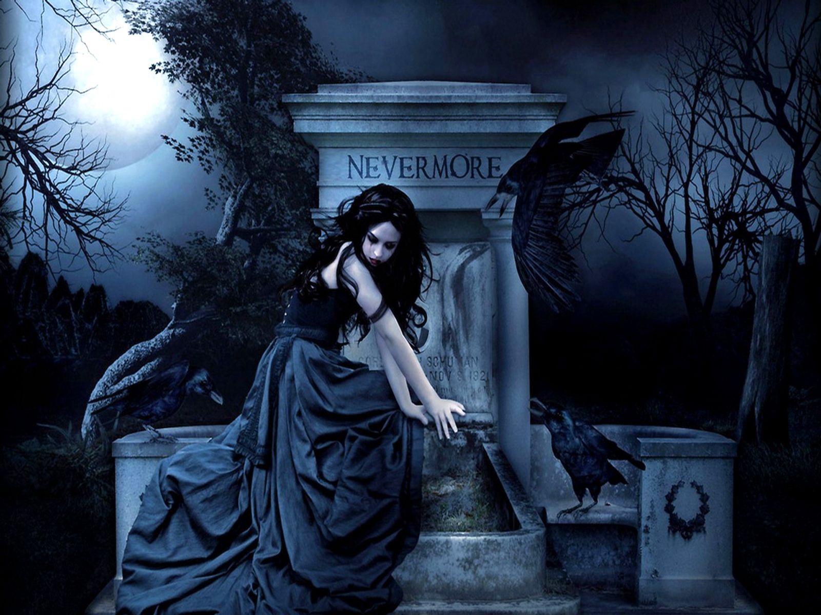 Black Gothic Art Wallpapers