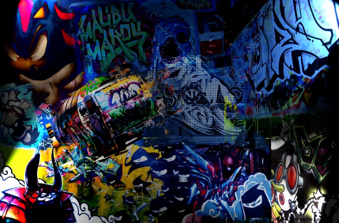 Black Graffiti Wallpapers