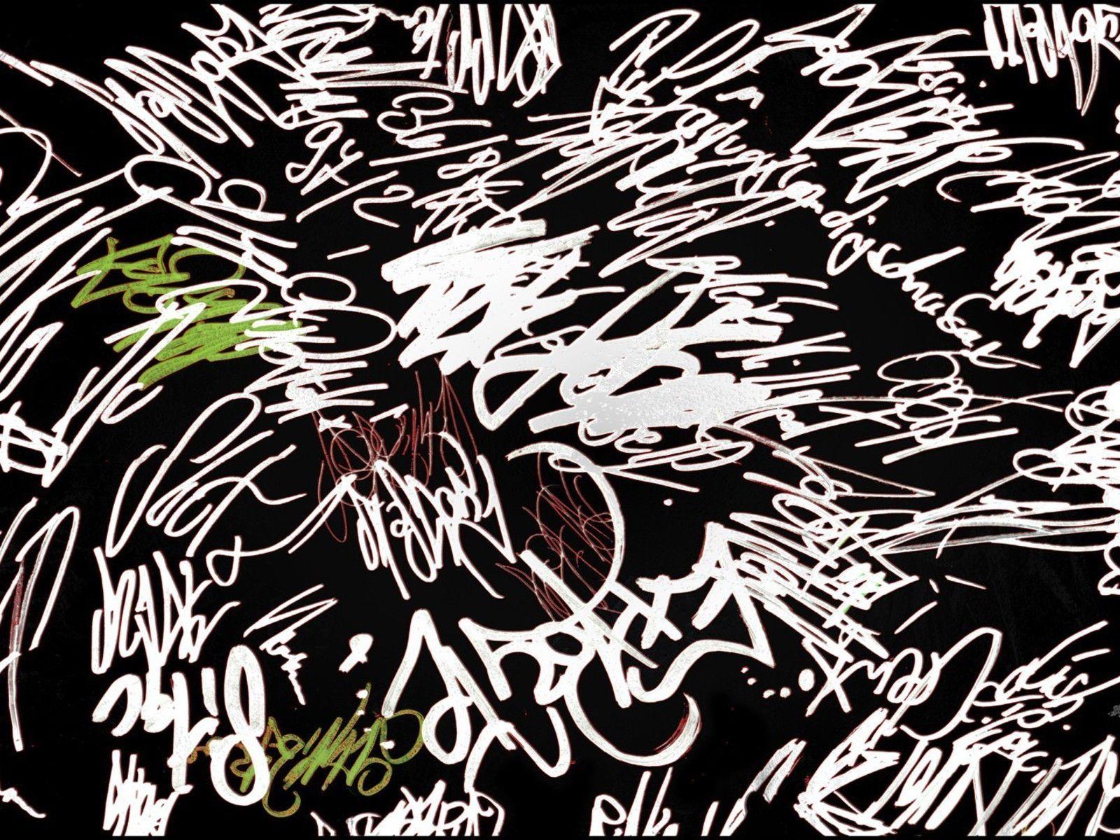 Black Graffiti Wallpapers