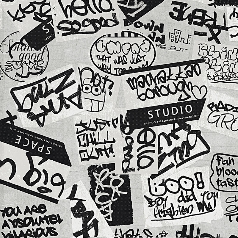 Black Graffiti Wallpapers