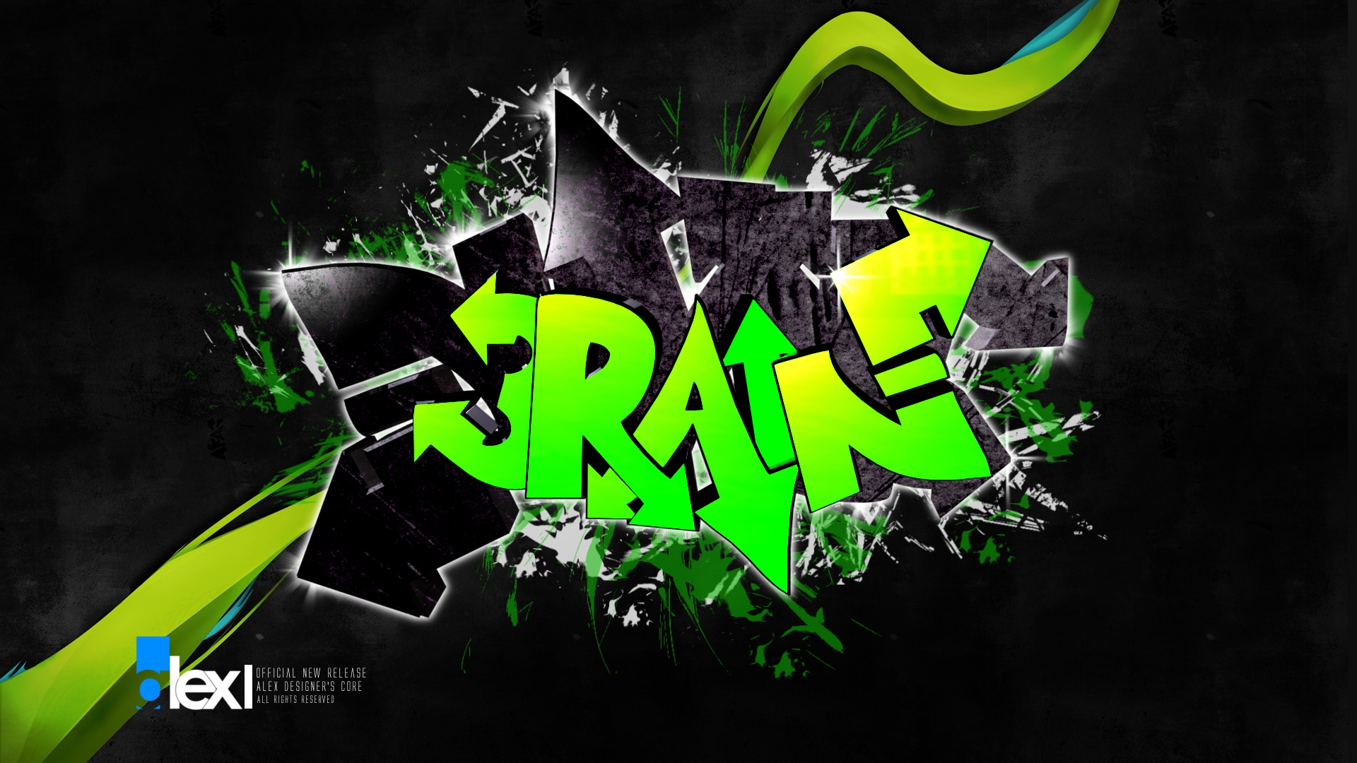 Black Graffiti Wallpapers