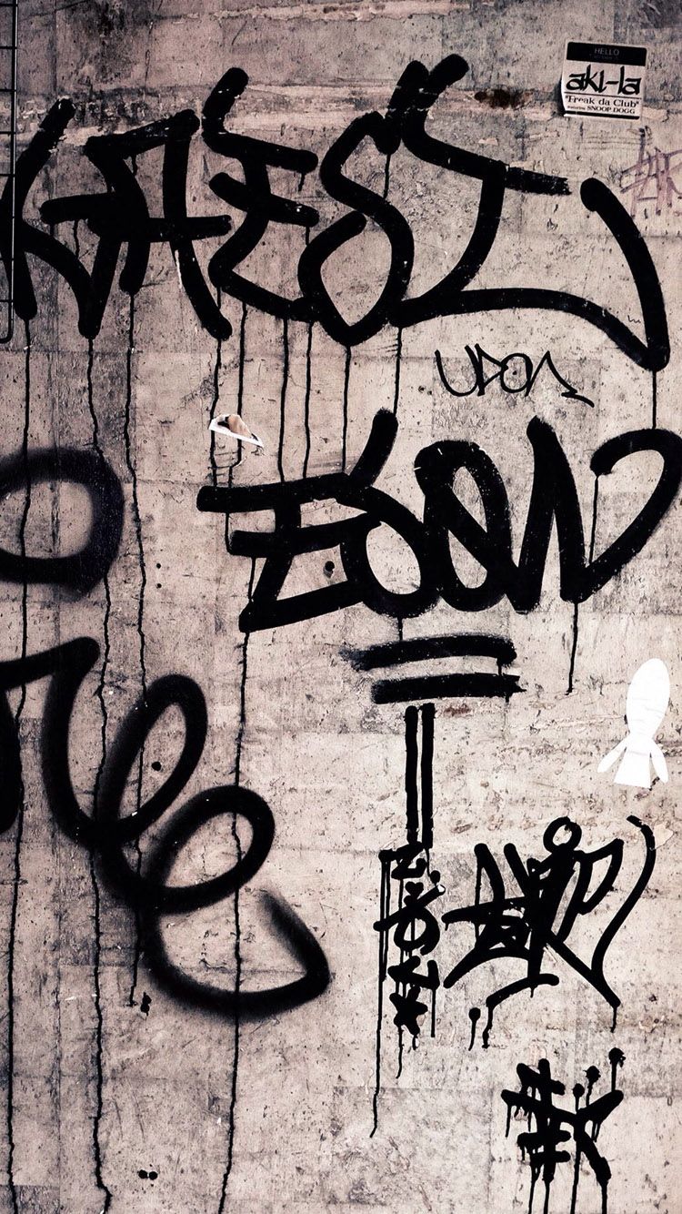 Black Graffiti Wallpapers