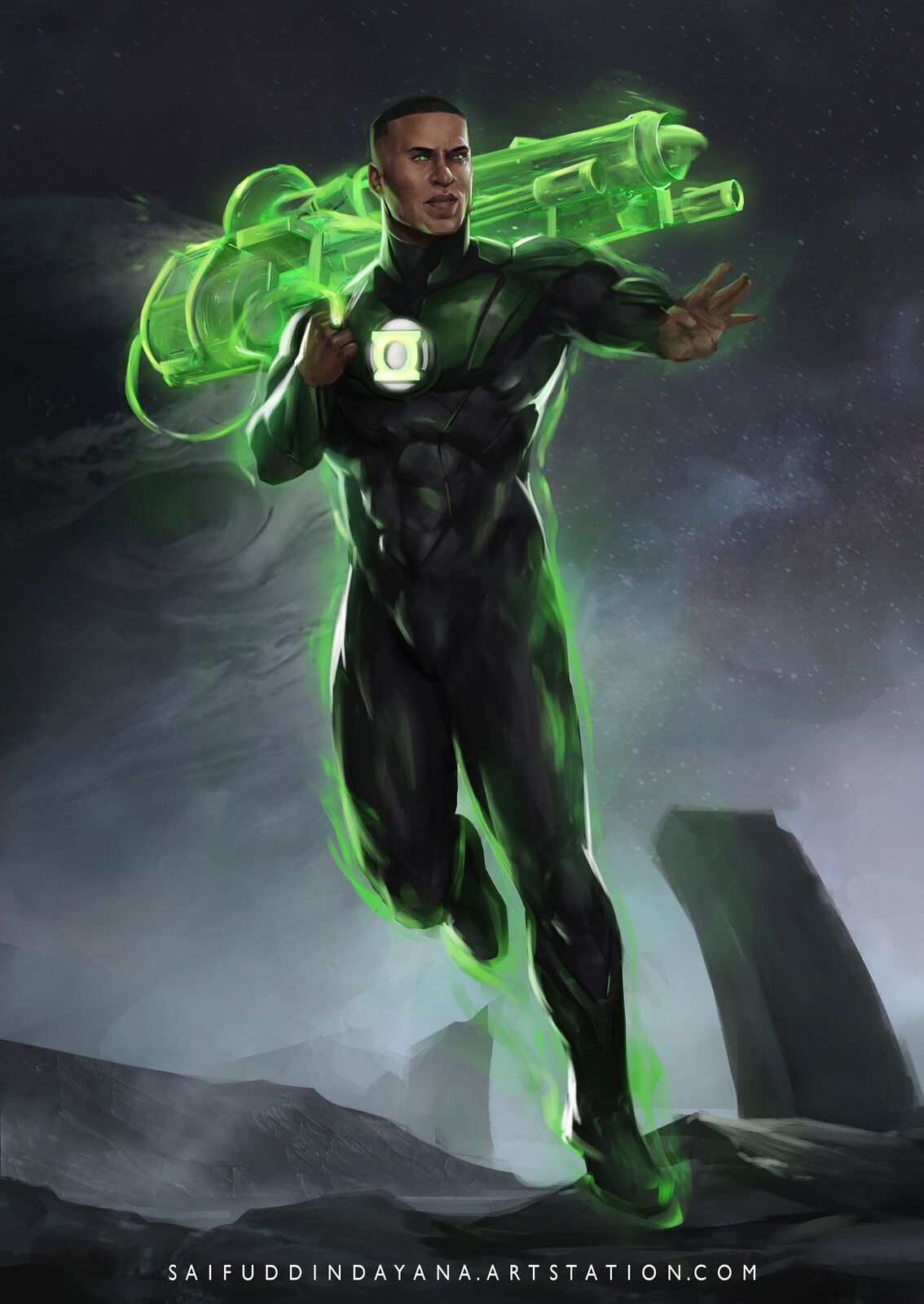 Black Green Lantern Wallpapers