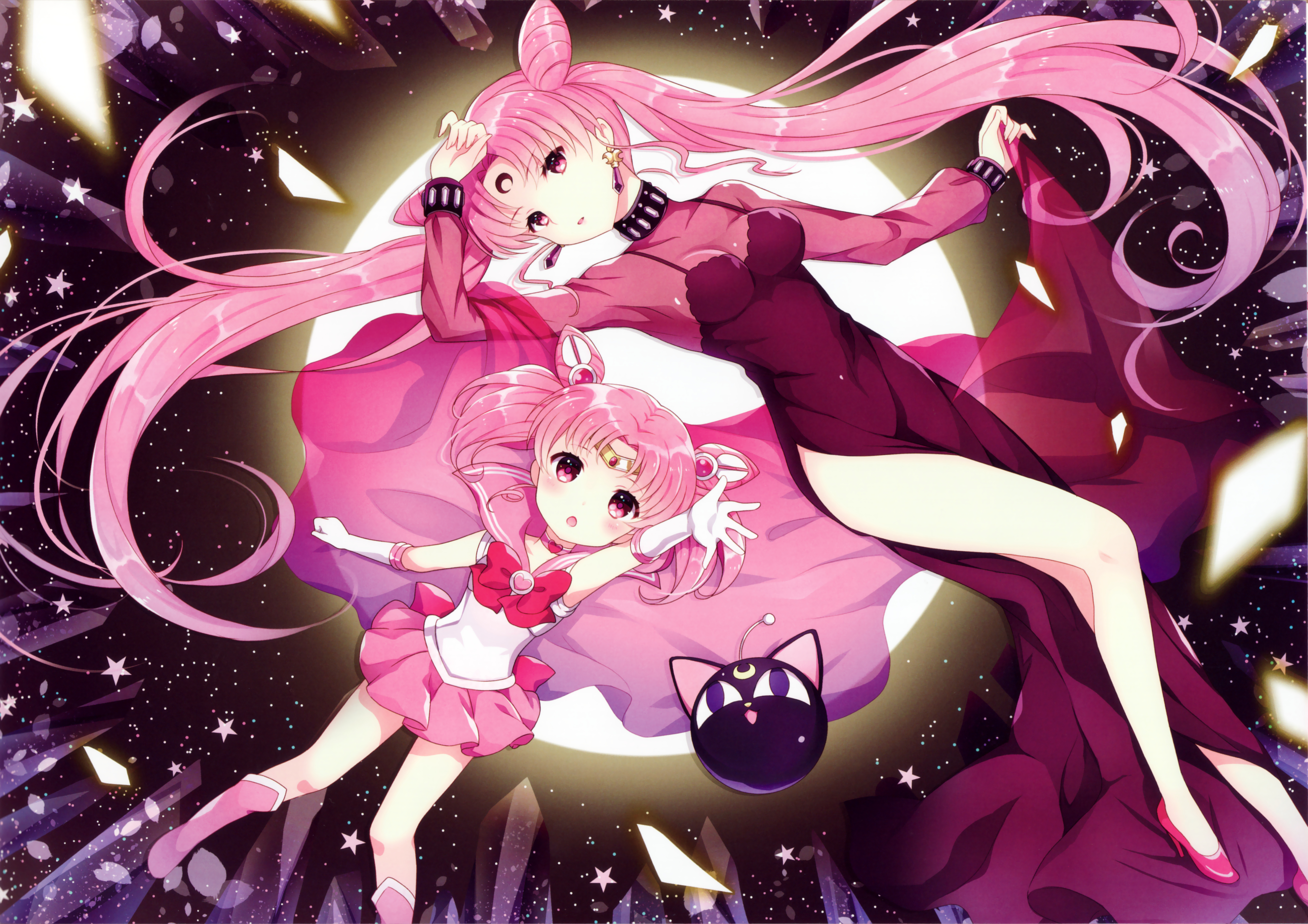 Black Lady Sailor Moon Crystal Wallpapers