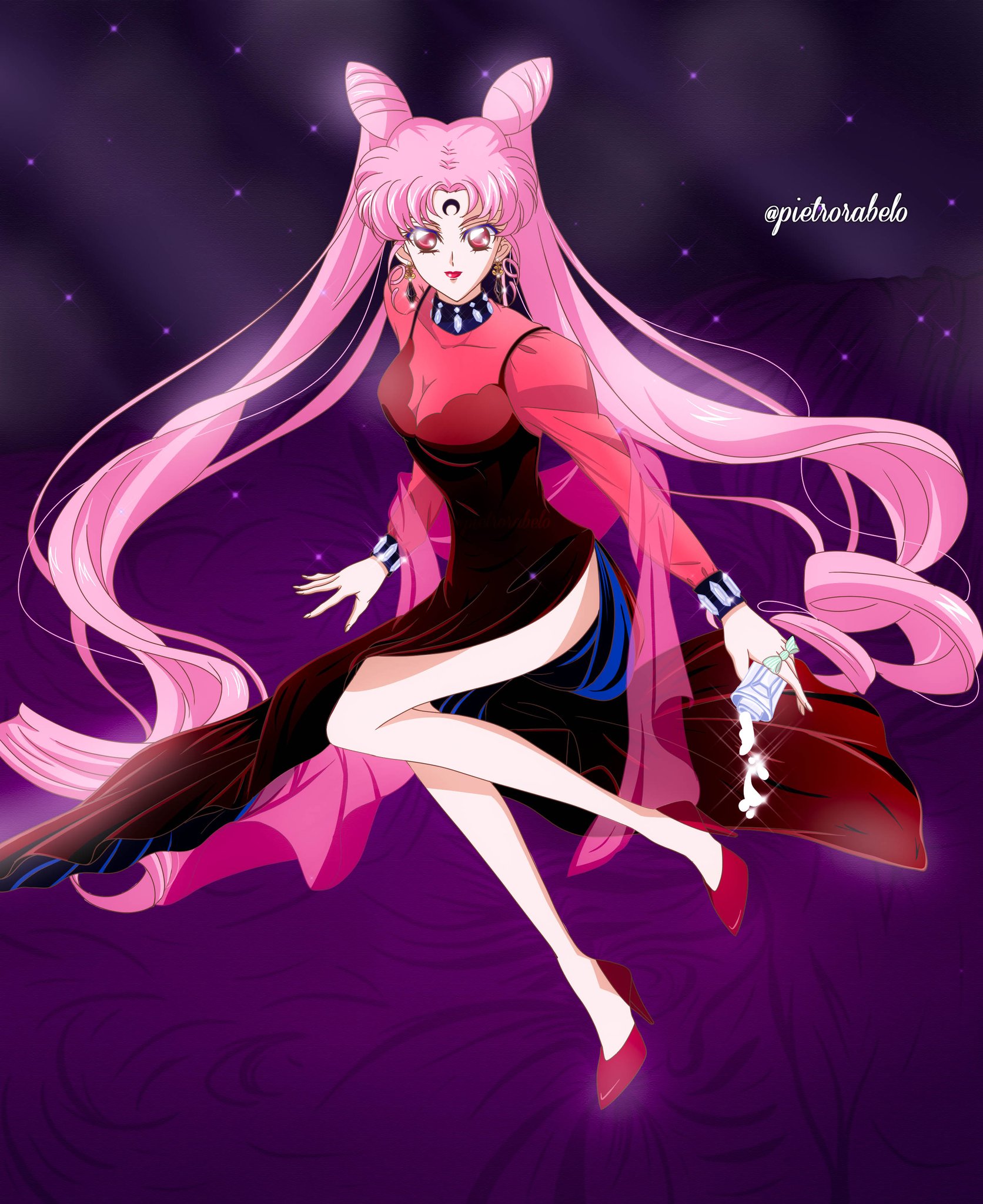 Black Lady Sailor Moon Crystal Wallpapers