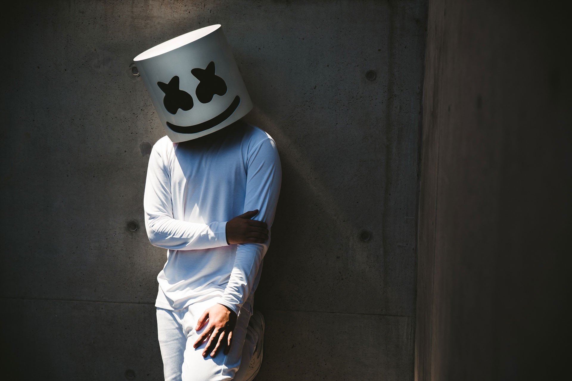 Black Marshmello Hd Wallpapers