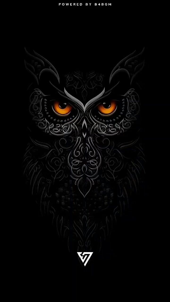 Black Owl Art Wallpapers