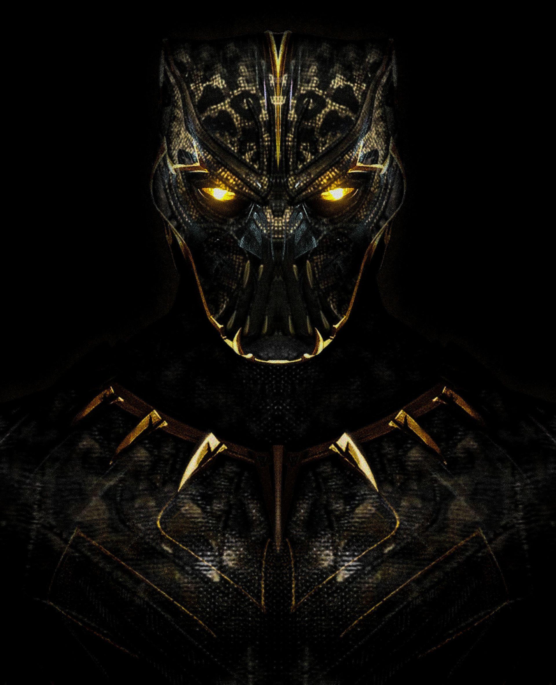 Black Panther Gold Wallpapers