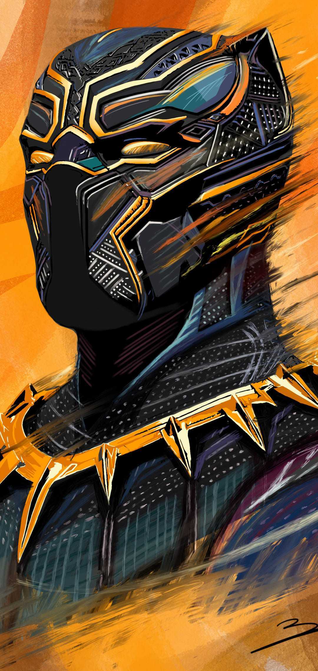 Black Panther Gold Wallpapers