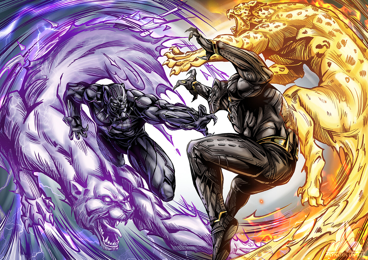 Black Panther Vs Killmonger Wallpapers
