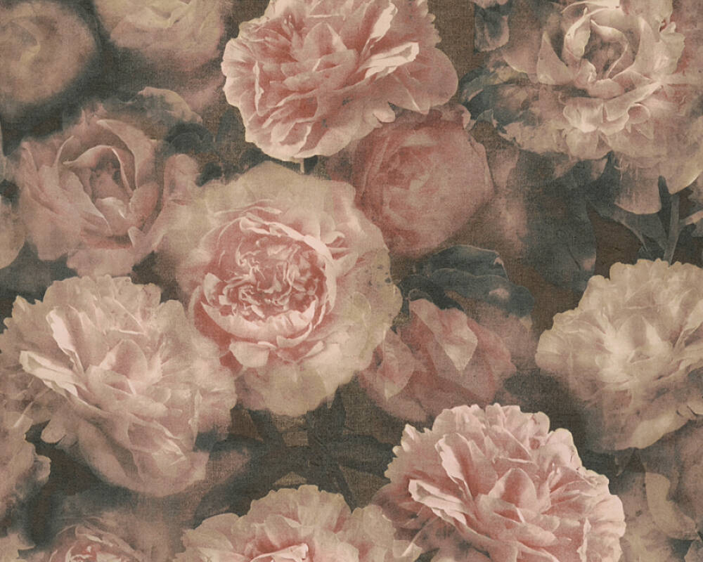 Black Pink Floral Wallpapers