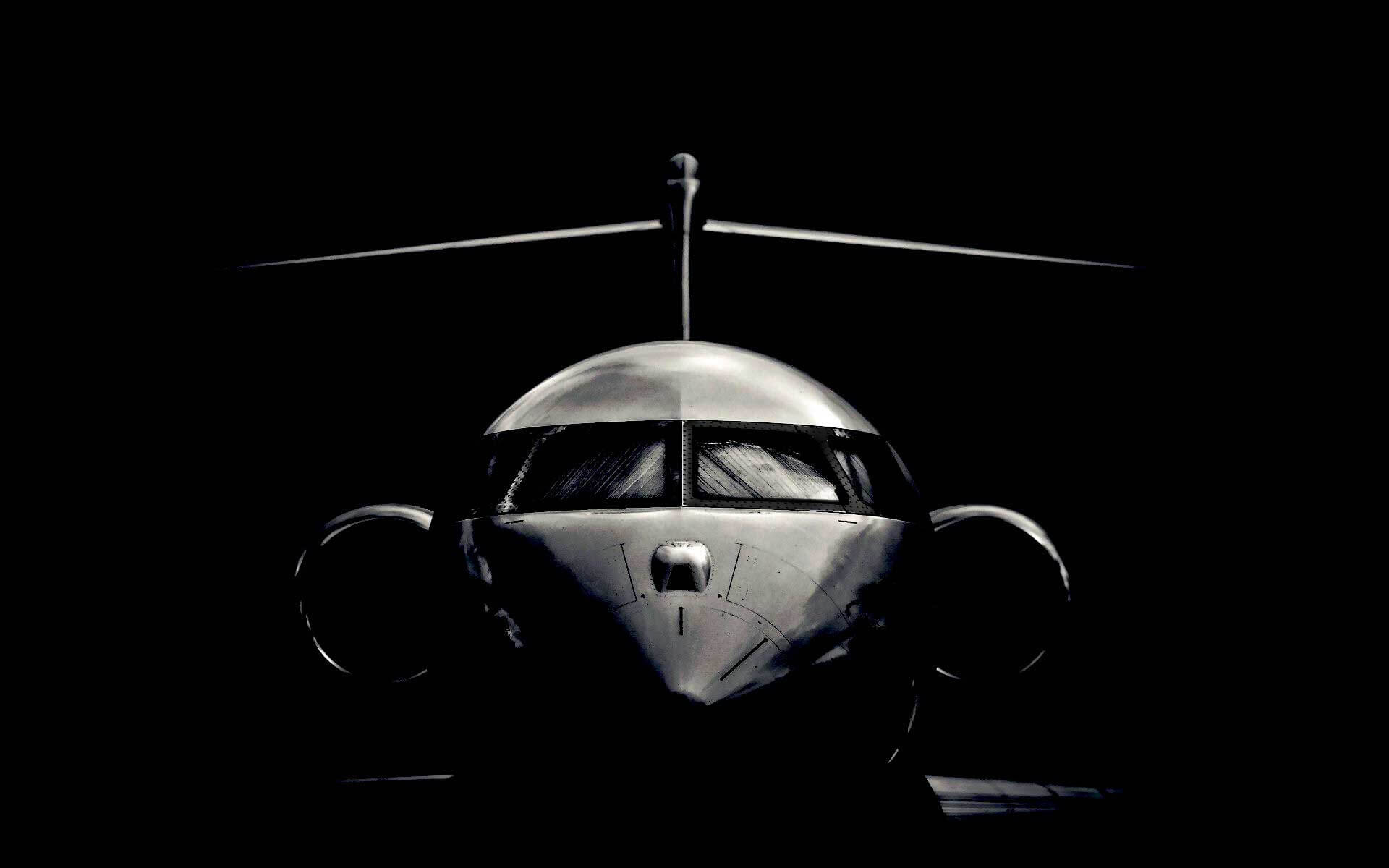 Black Private Jet Wallpapers