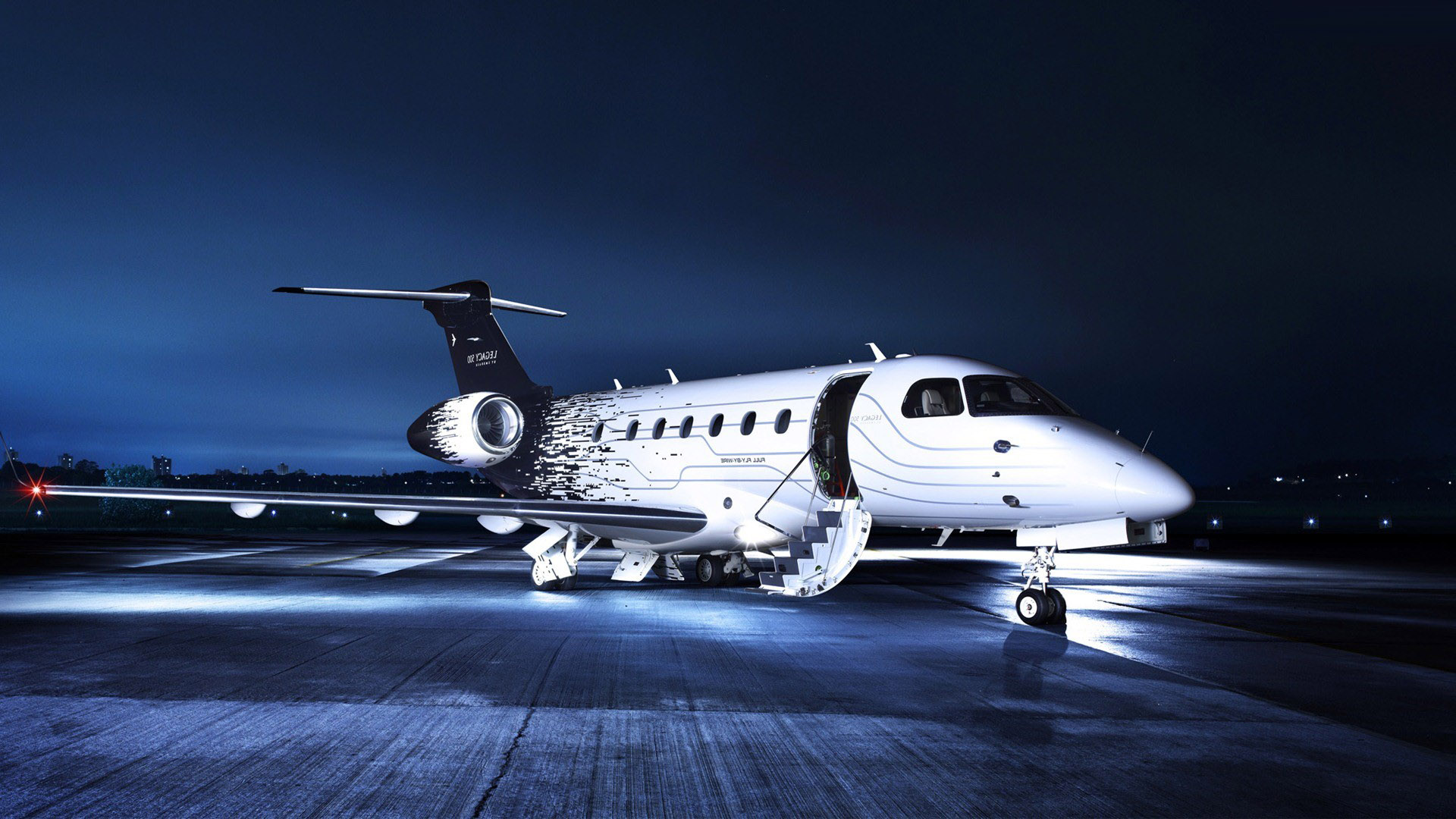 Black Private Jet Wallpapers