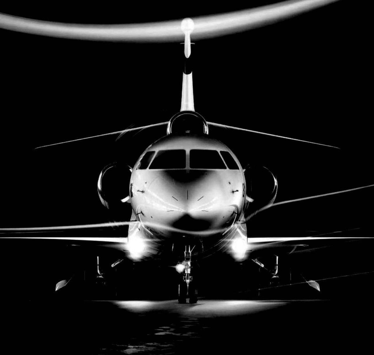 Black Private Jet Wallpapers