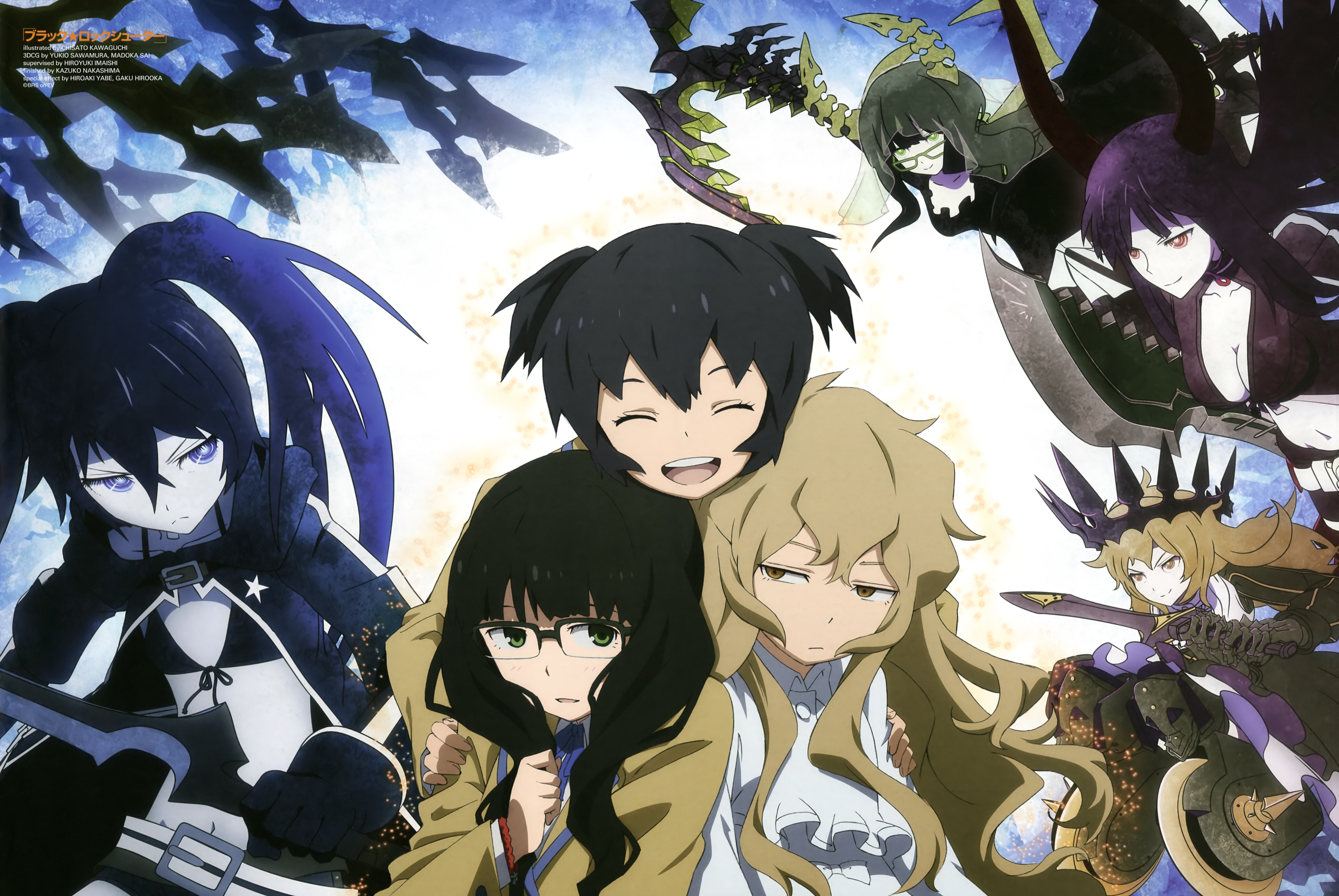 Black Rock Shooter Chariot Wallpapers