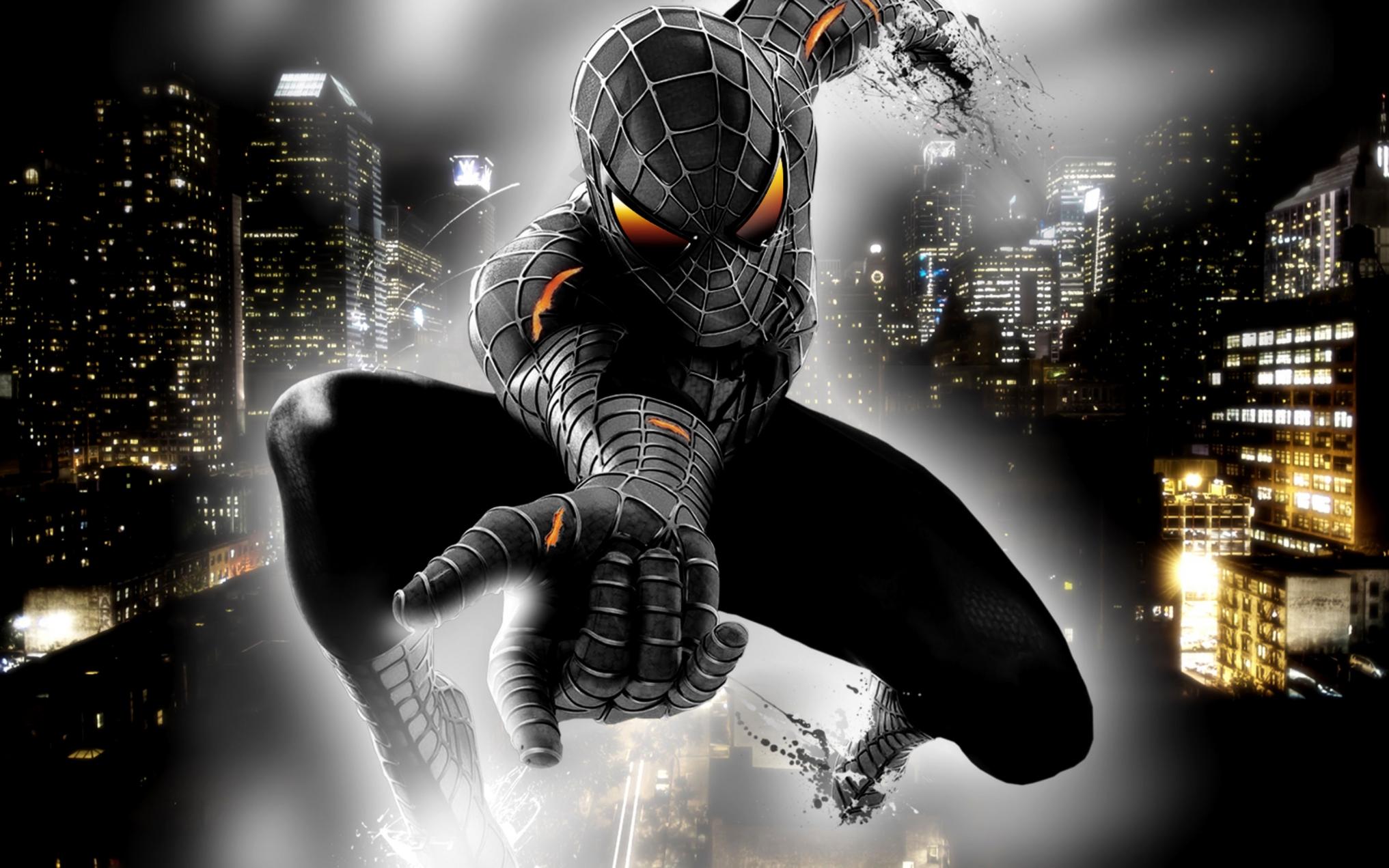 Black Spiderman Pictures Wallpapers