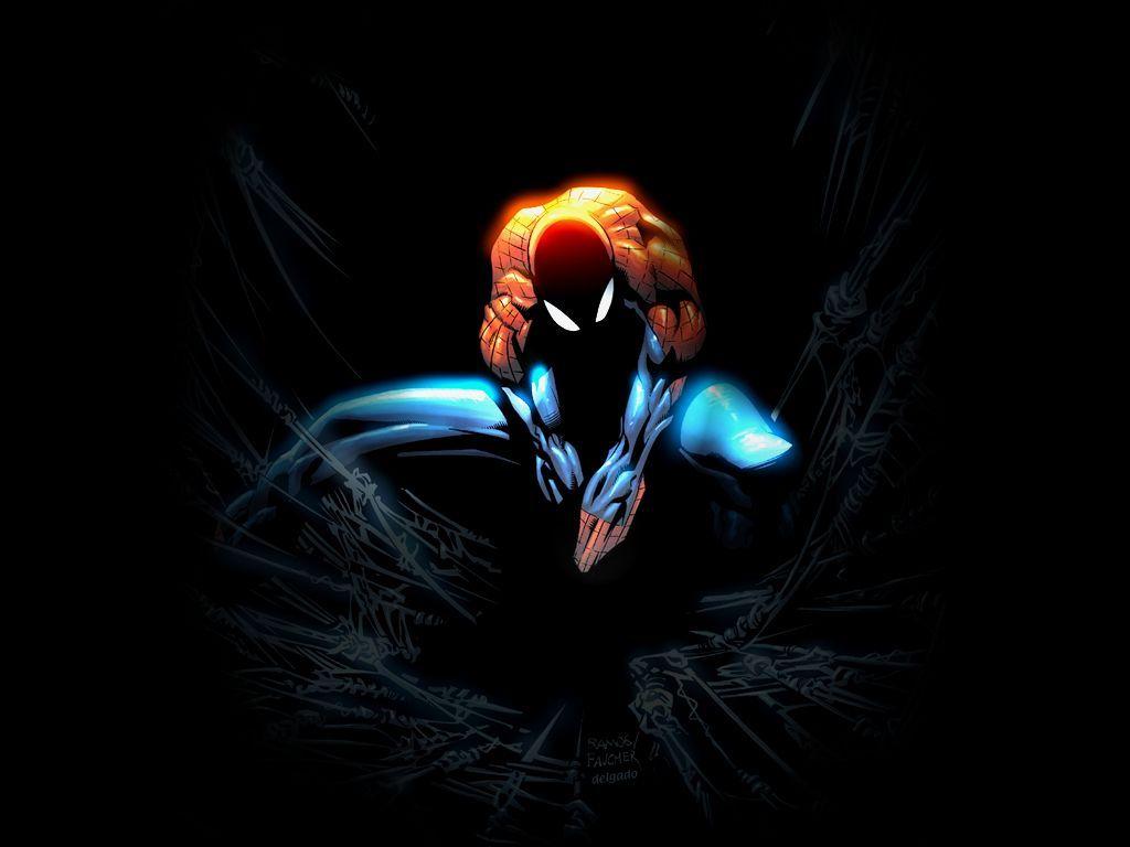 Black Spiderman 3D Wallpapers