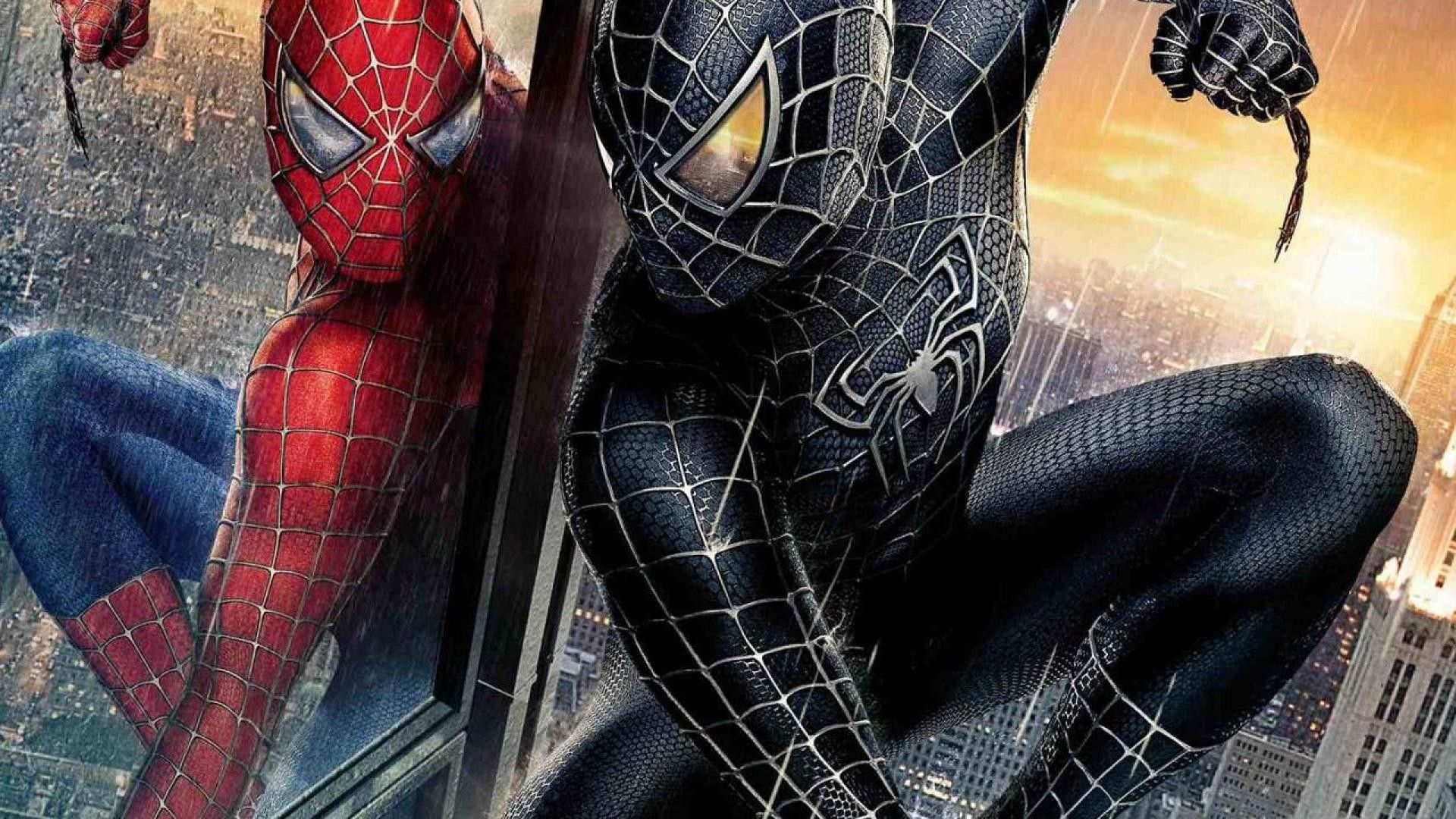 Black Spiderman 3D Wallpapers