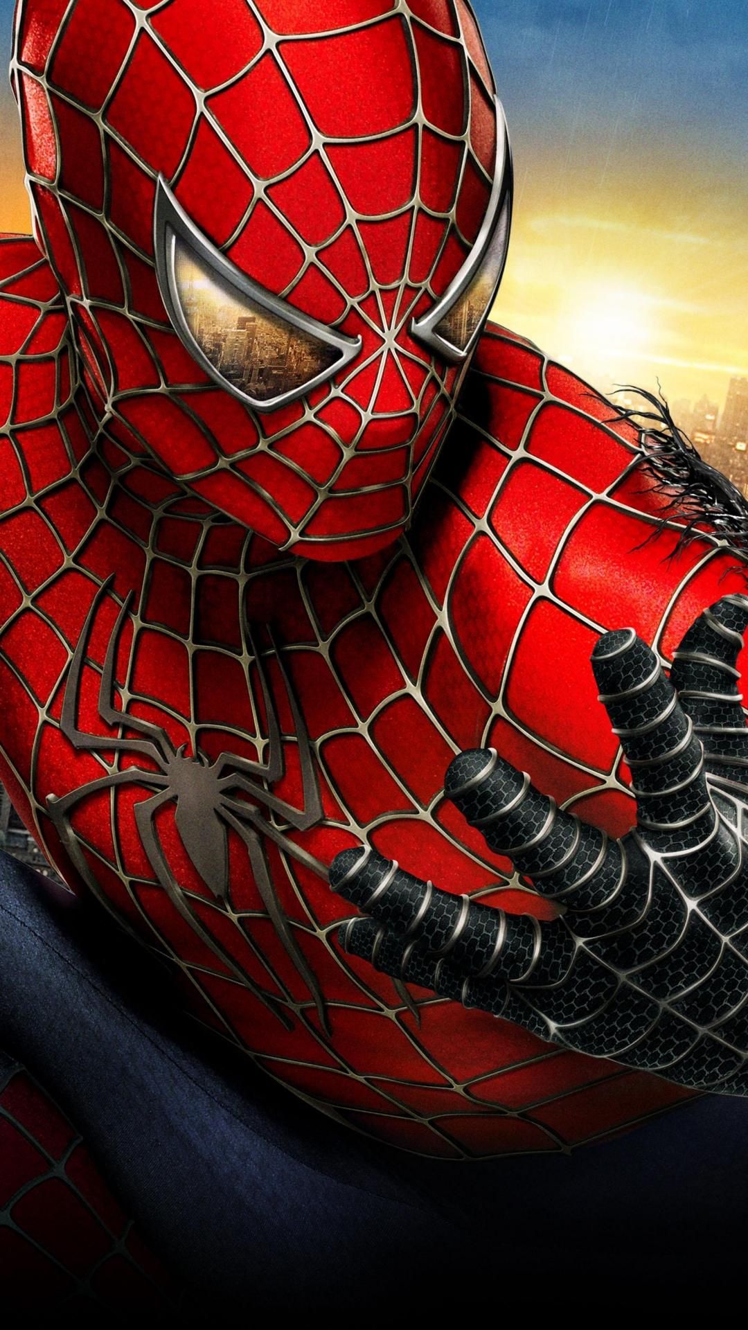 Black Spiderman 3D Wallpapers