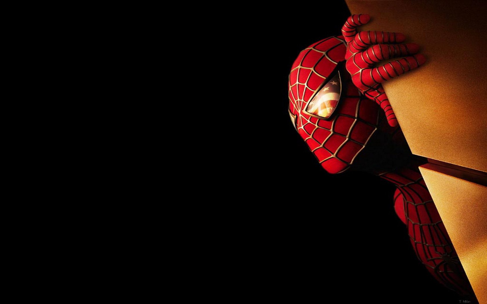 Black Spiderman 3D Wallpapers