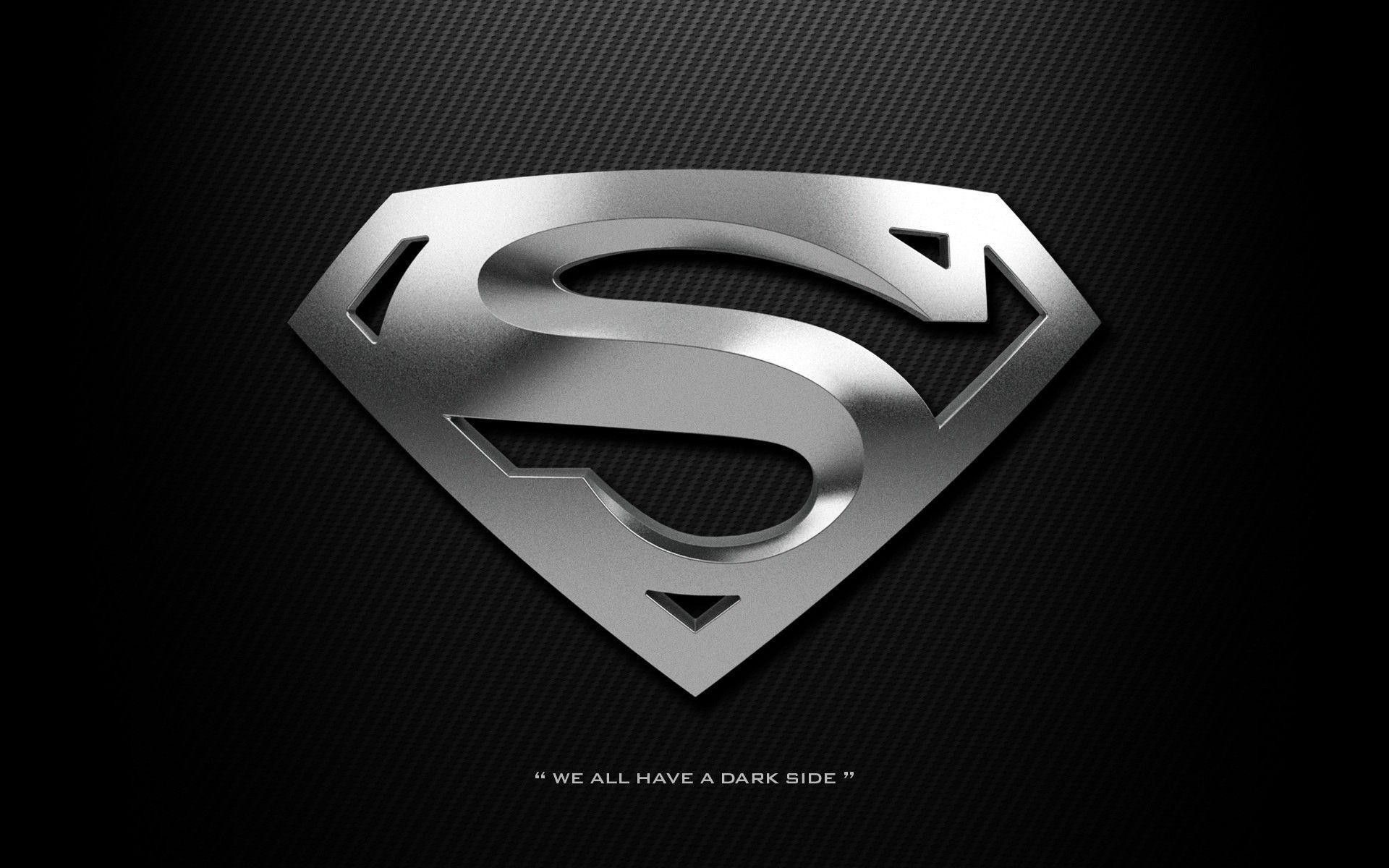 Black Superman Logo Wallpapers