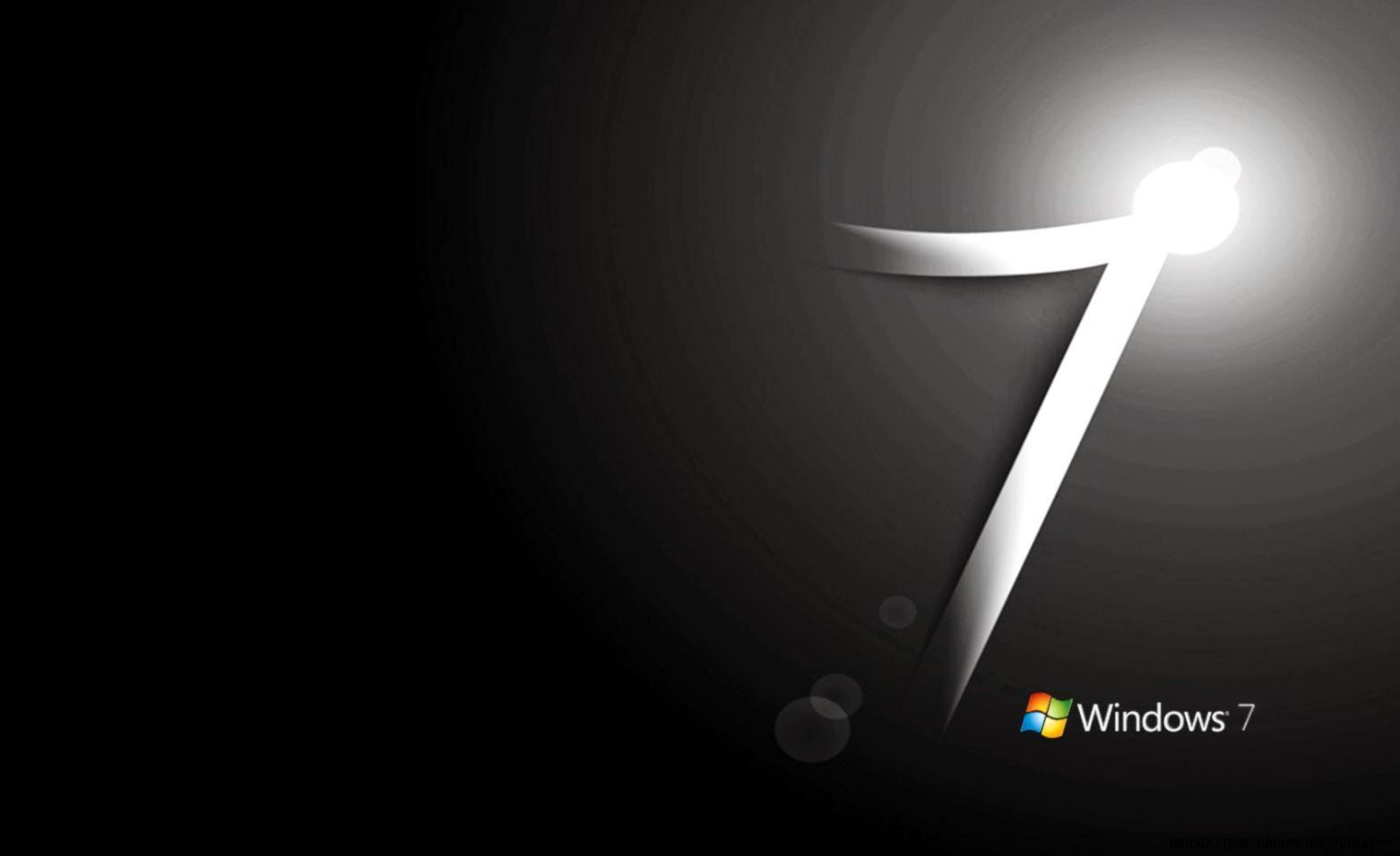 Black Windows 7 Wallpapers