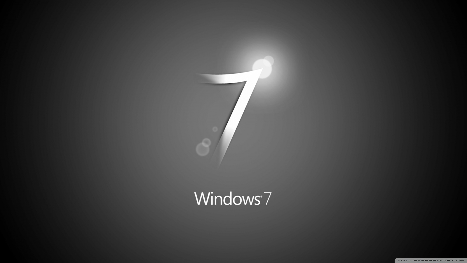 Black Windows 7 Wallpapers