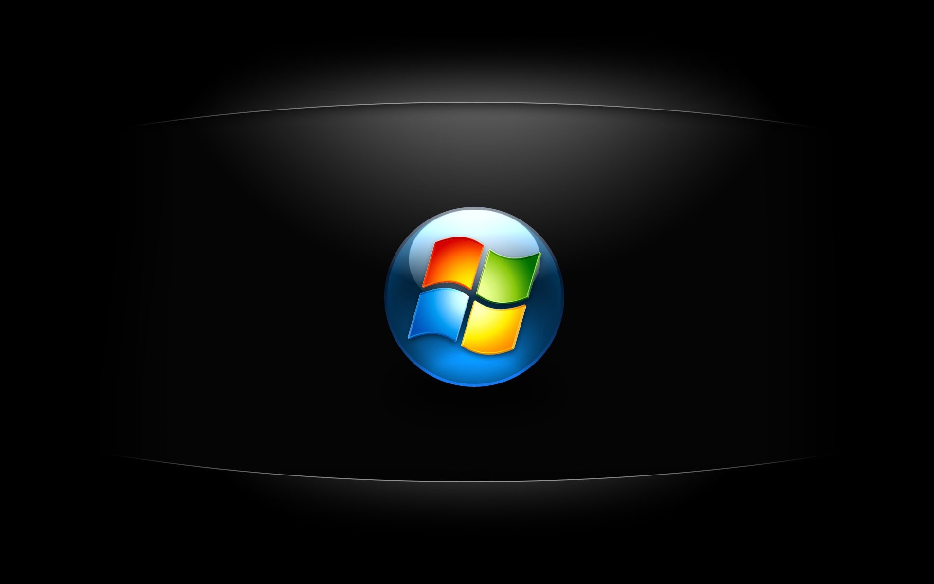 Black Windows 7 Wallpapers