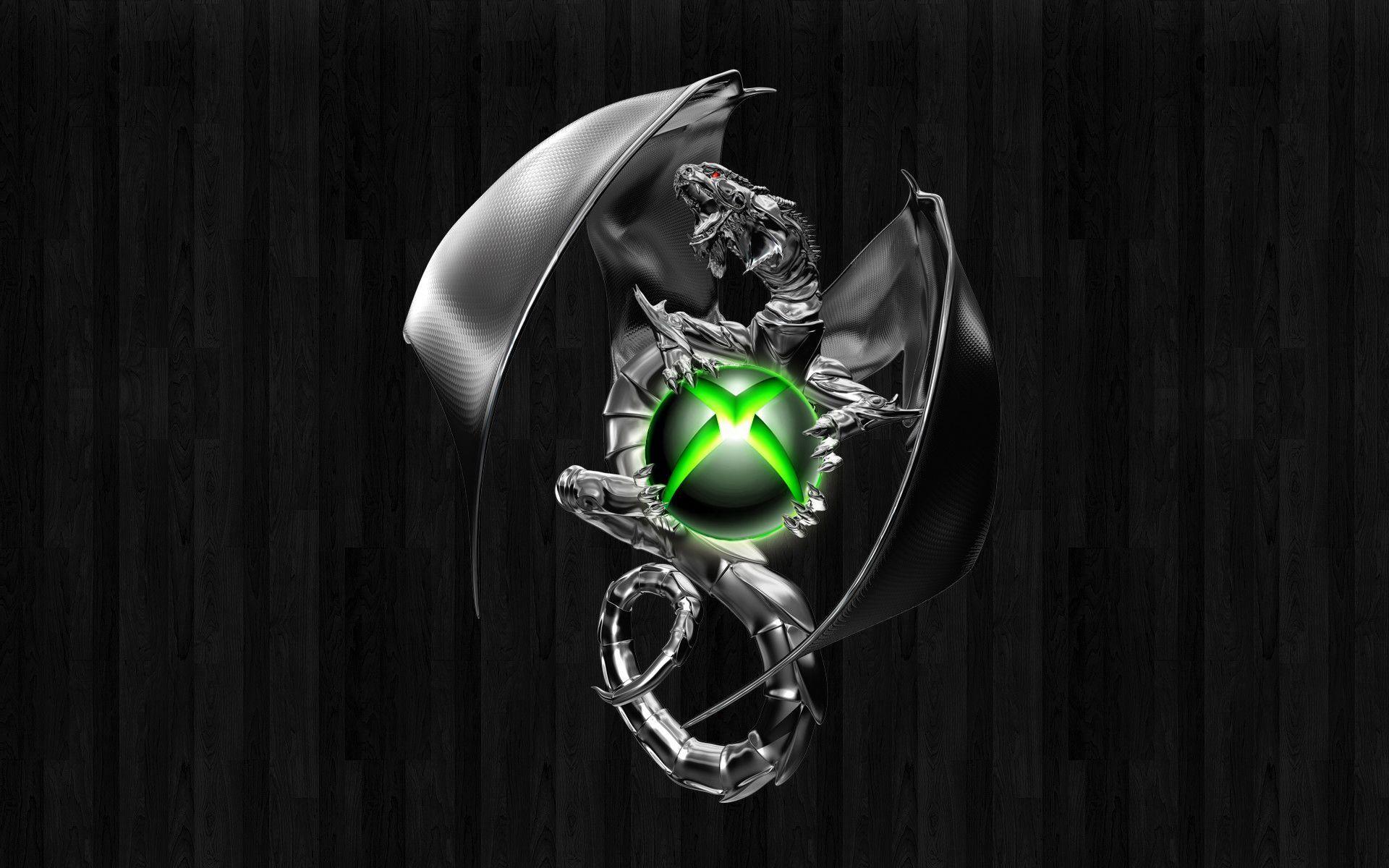 Black Xbox Icon Wallpapers