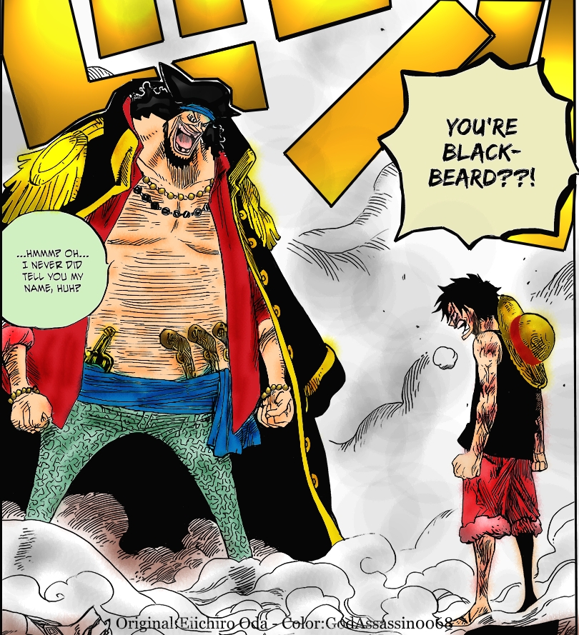 Blackbeard And Luffy Wallpapers