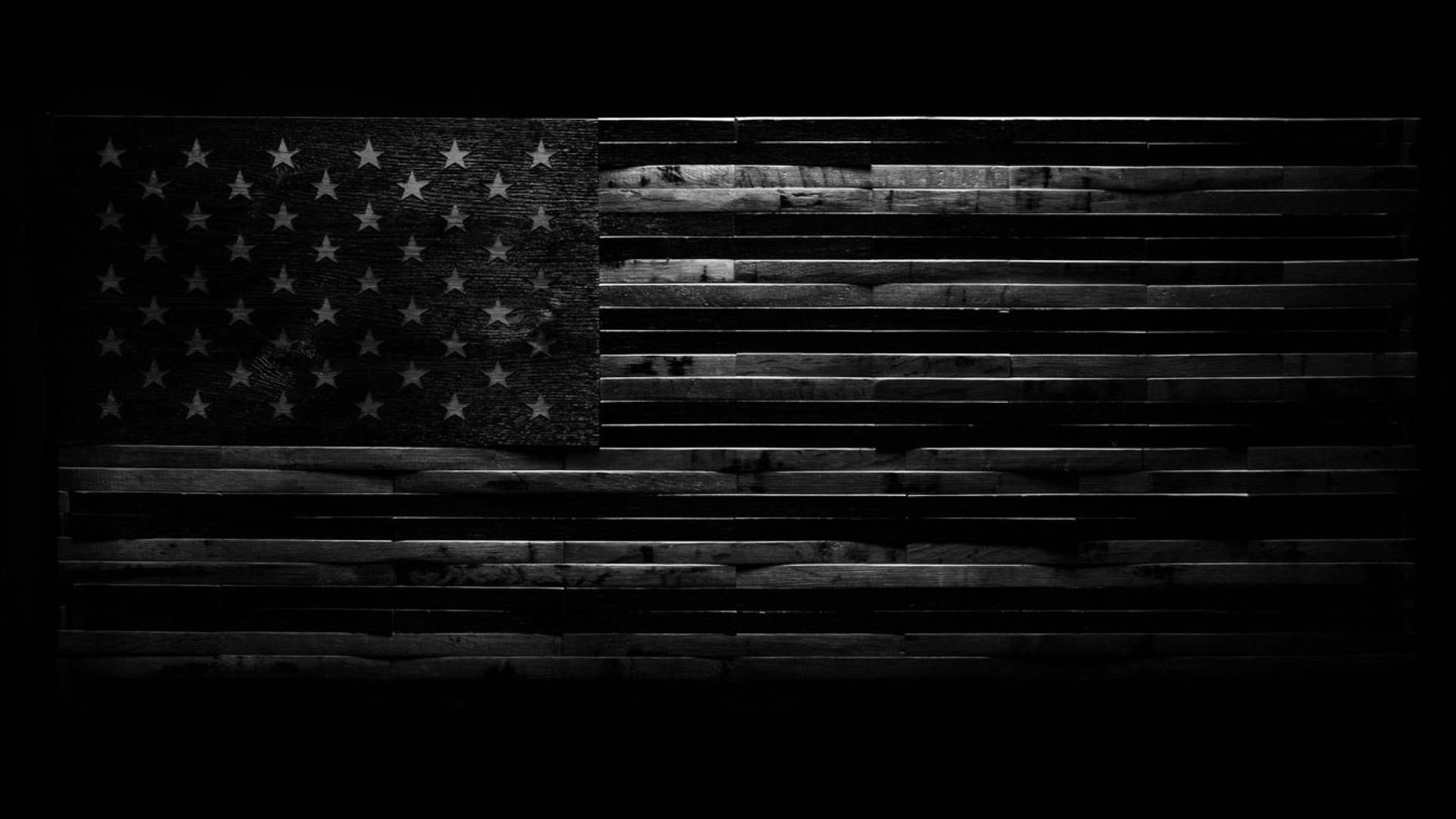 Blacked Out American Flag Wallpapers on Ewallpapers